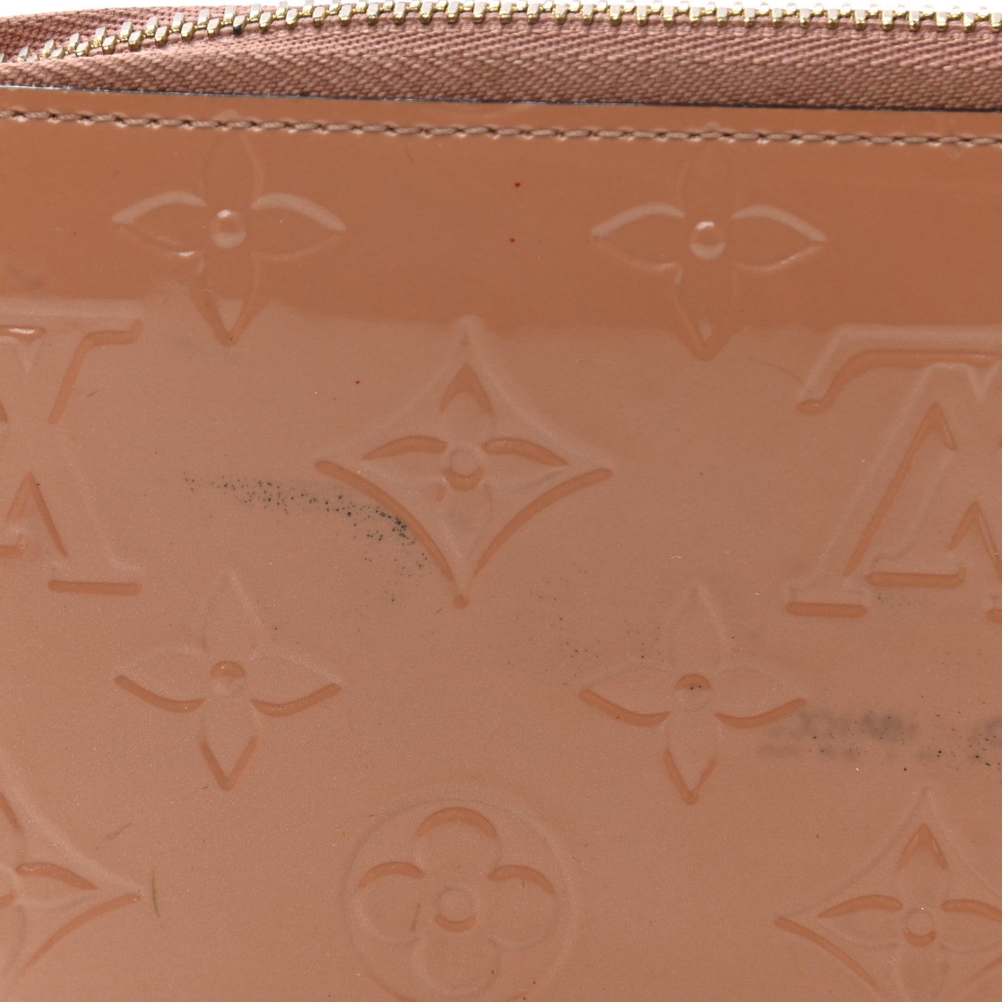 Vernis Zippy Wallet Rose Velours