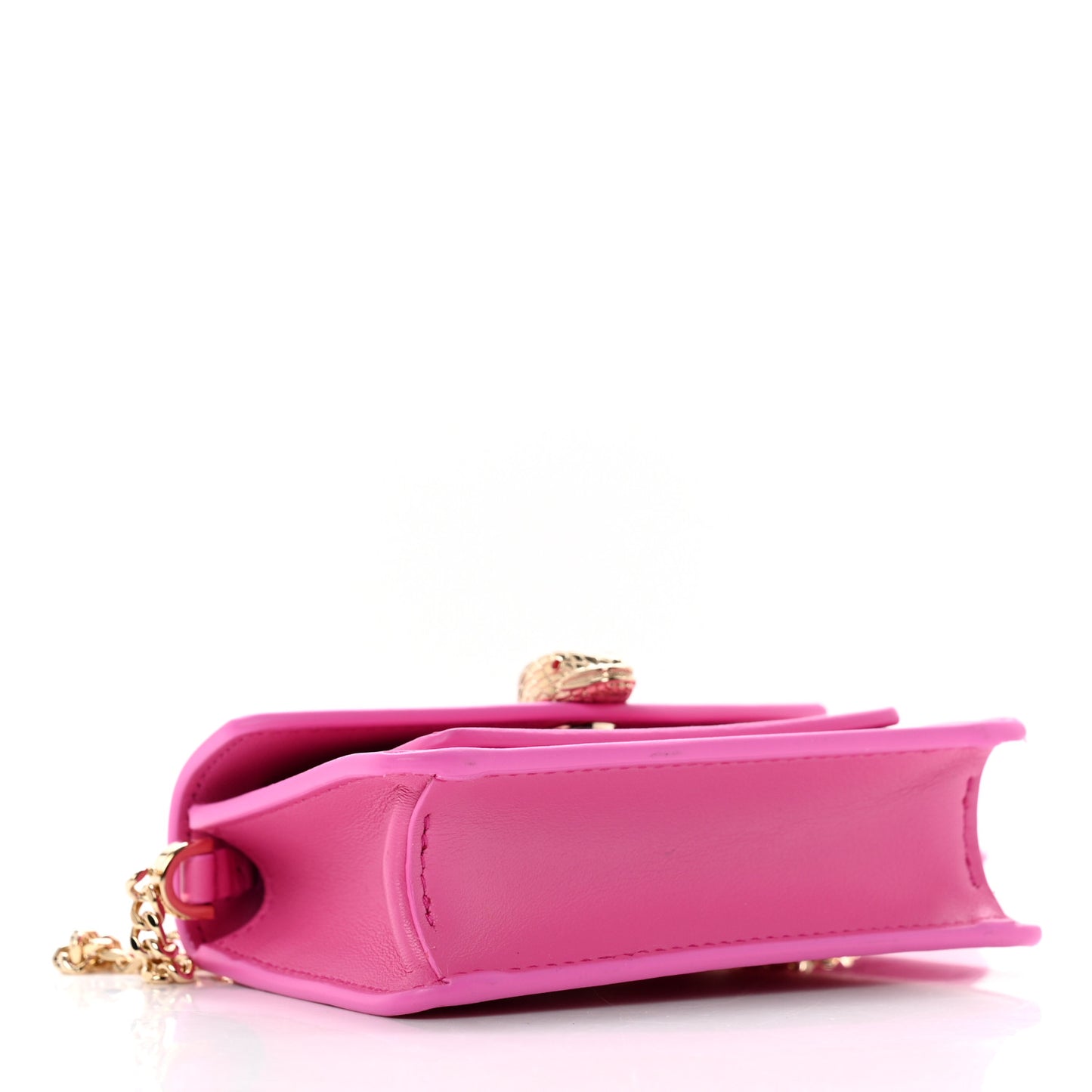 Calfskin Serpenti Forever Micro Bag Pink