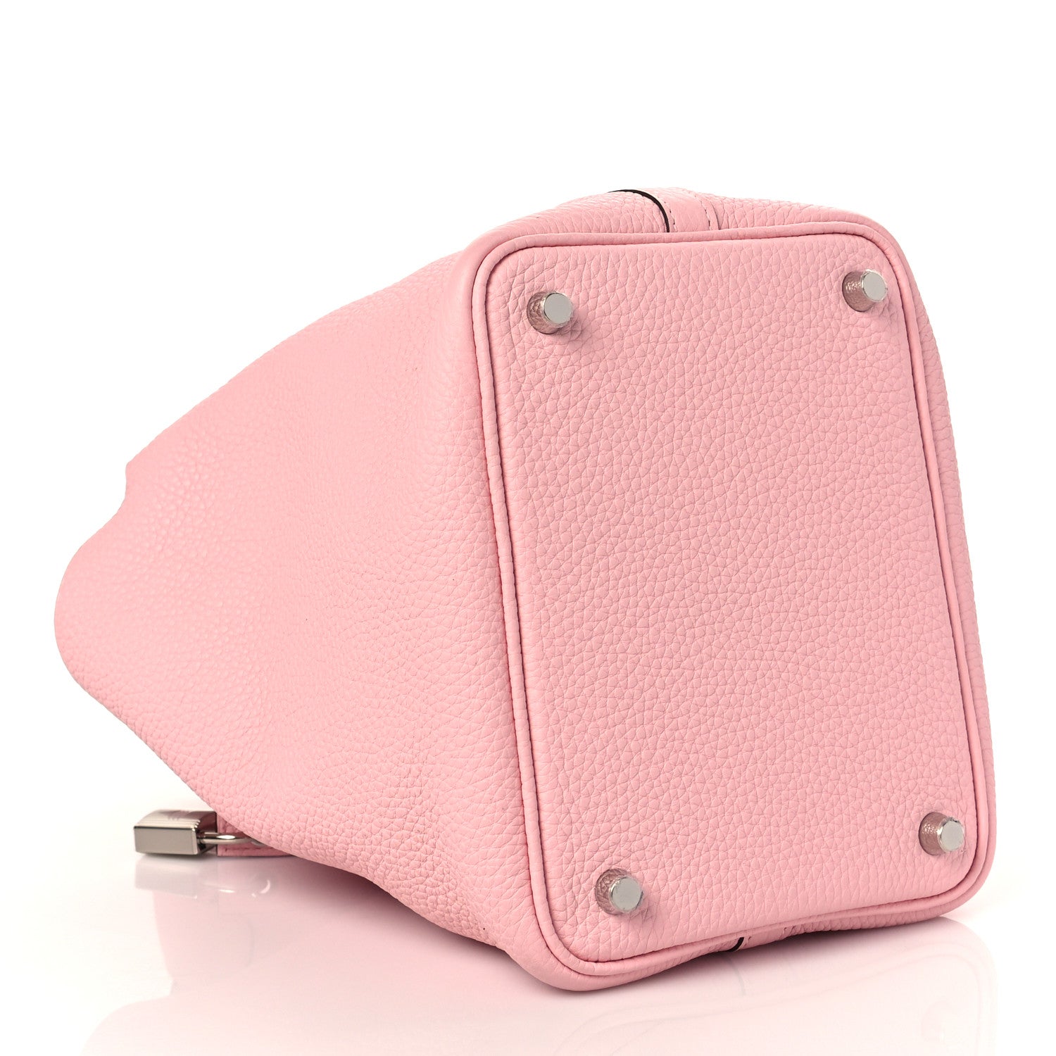 Hermes Taurillon Clemence Picotin Lock 18 PM Rose Sakura 4 of 12