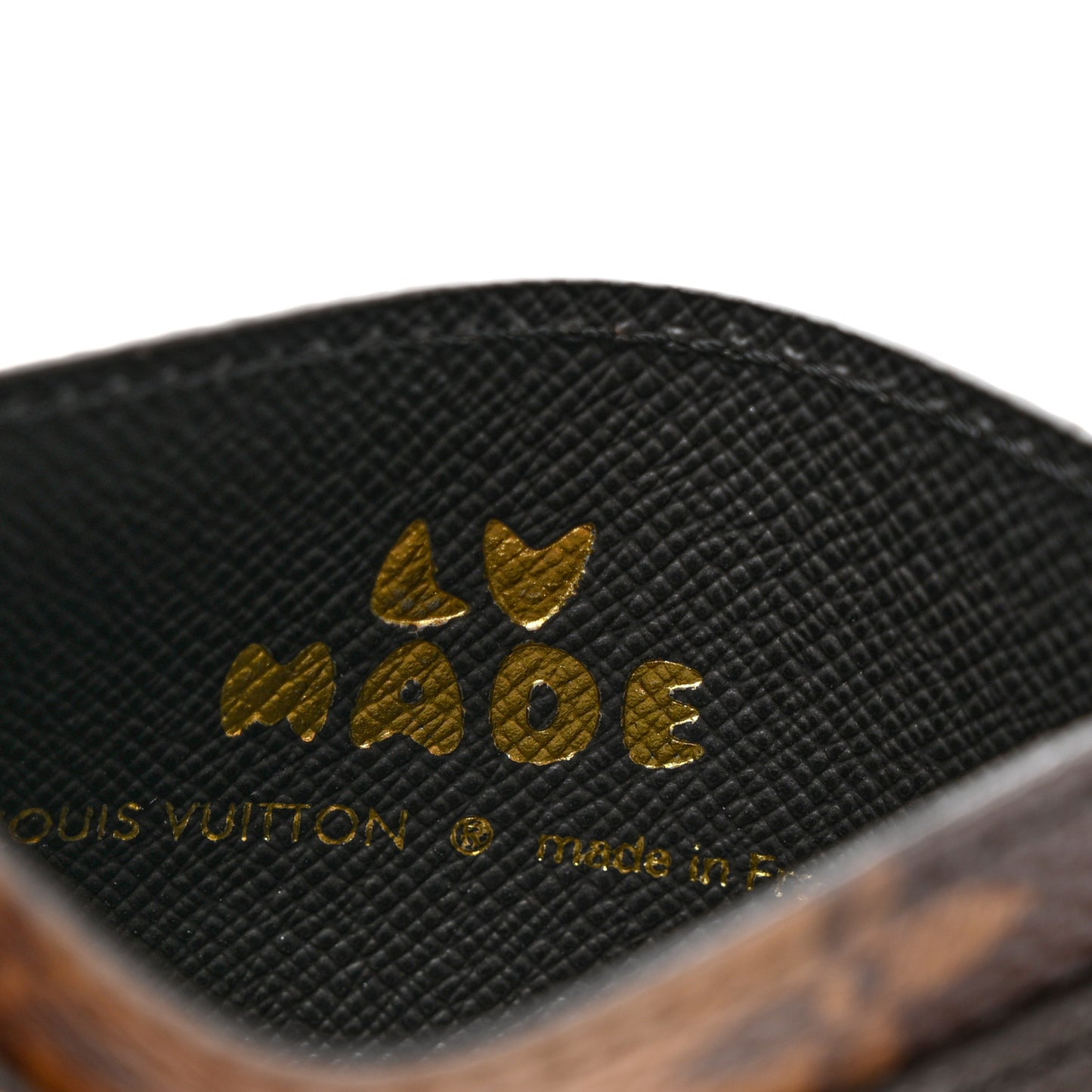 X NIGO Reverse Monogram Double Card Holder
