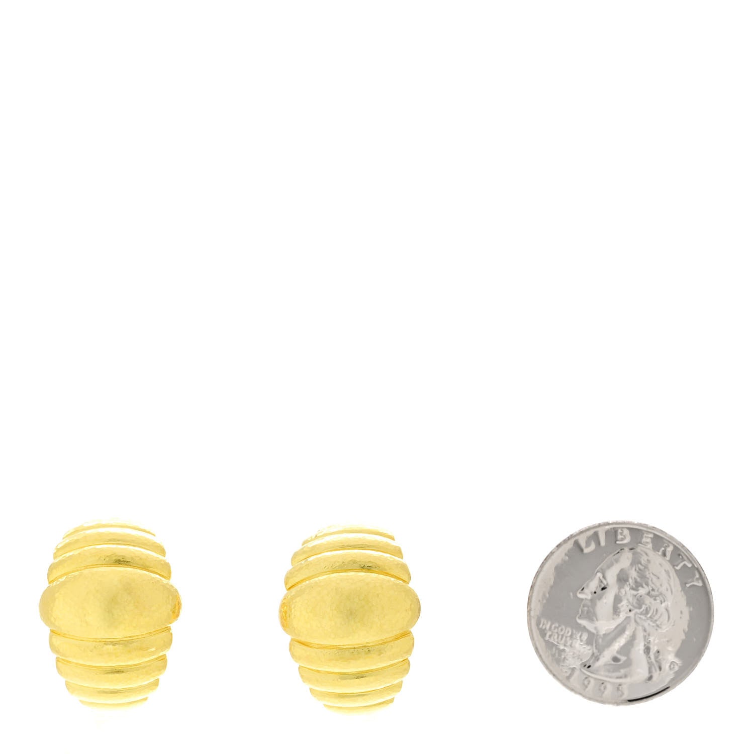 Elizabeth Locke 19K Yellow Gold Convertible Ear Clip Earrings 2 of 4