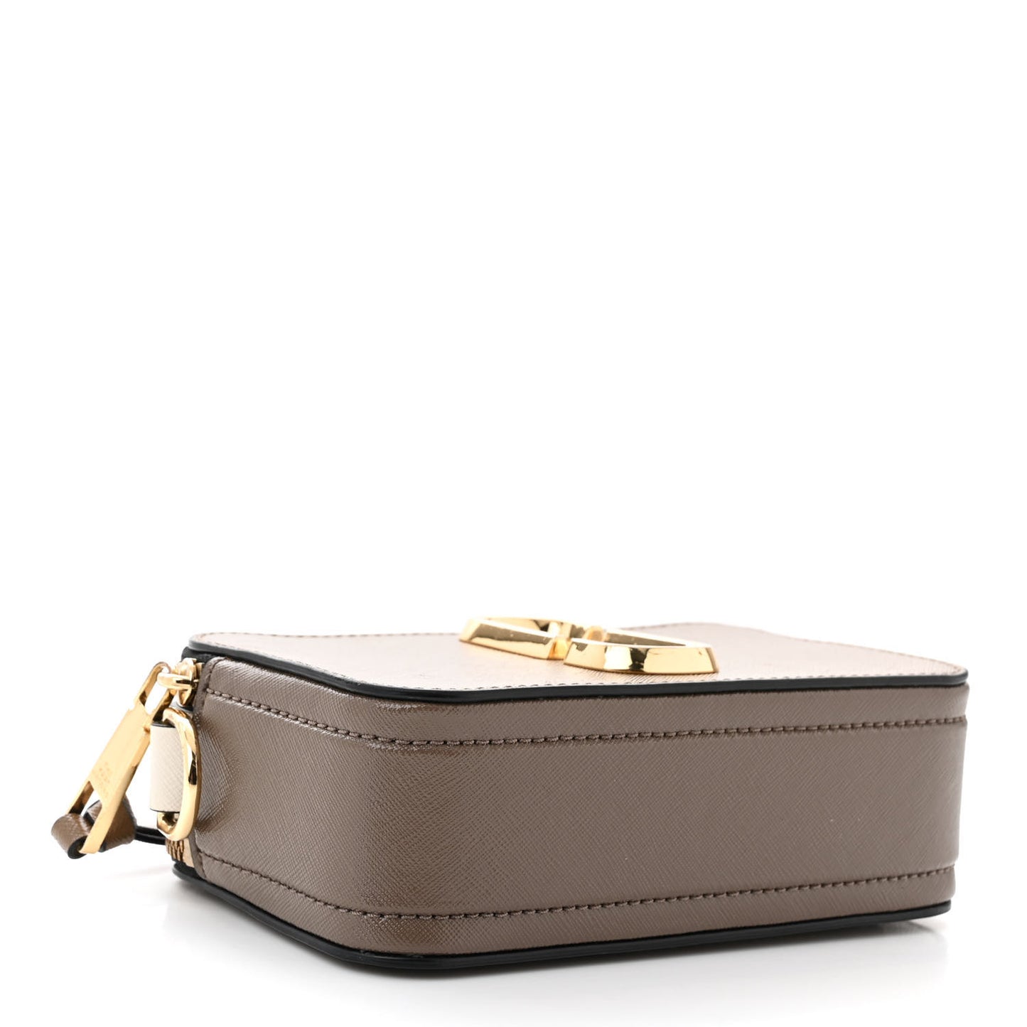 Saffiano Small Snapshot Camera Bag Sandcastle