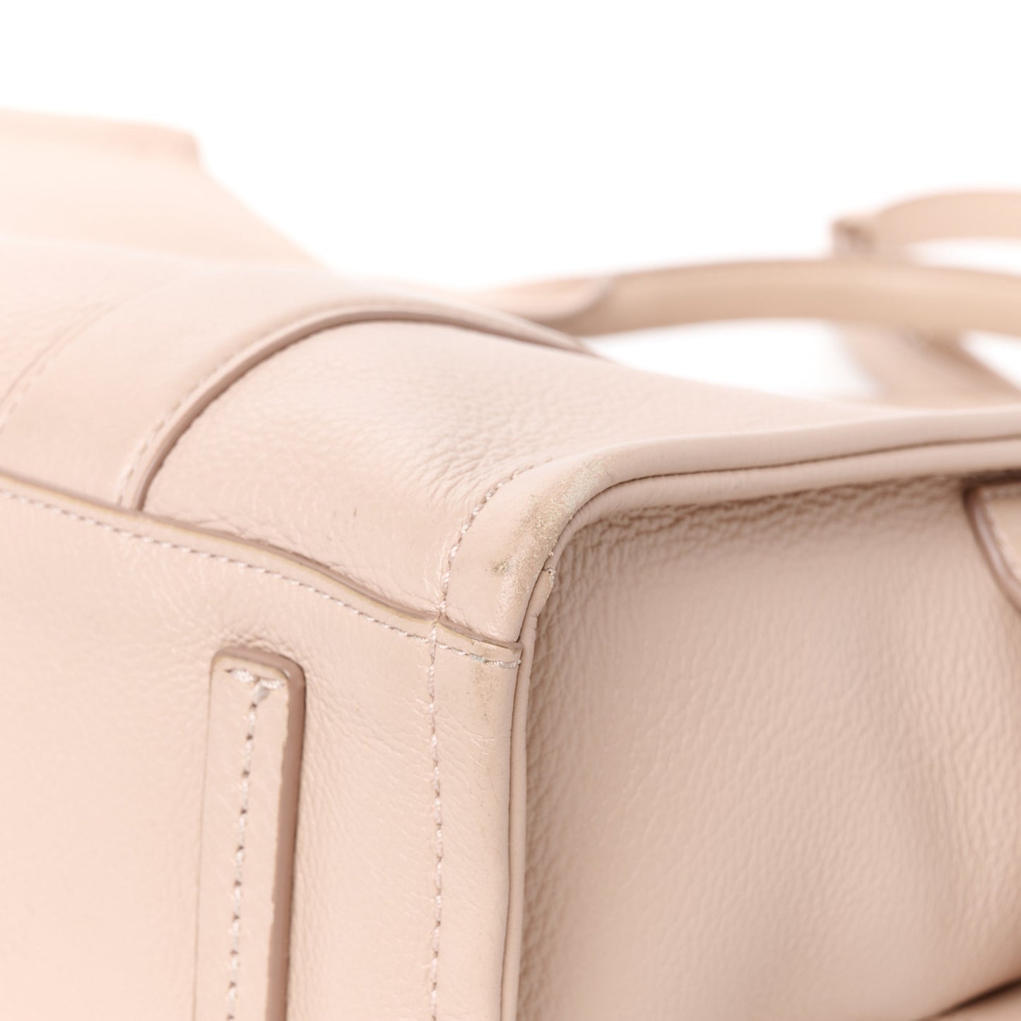 Grained Calfskin Medium The Tote Bag Rose Dust