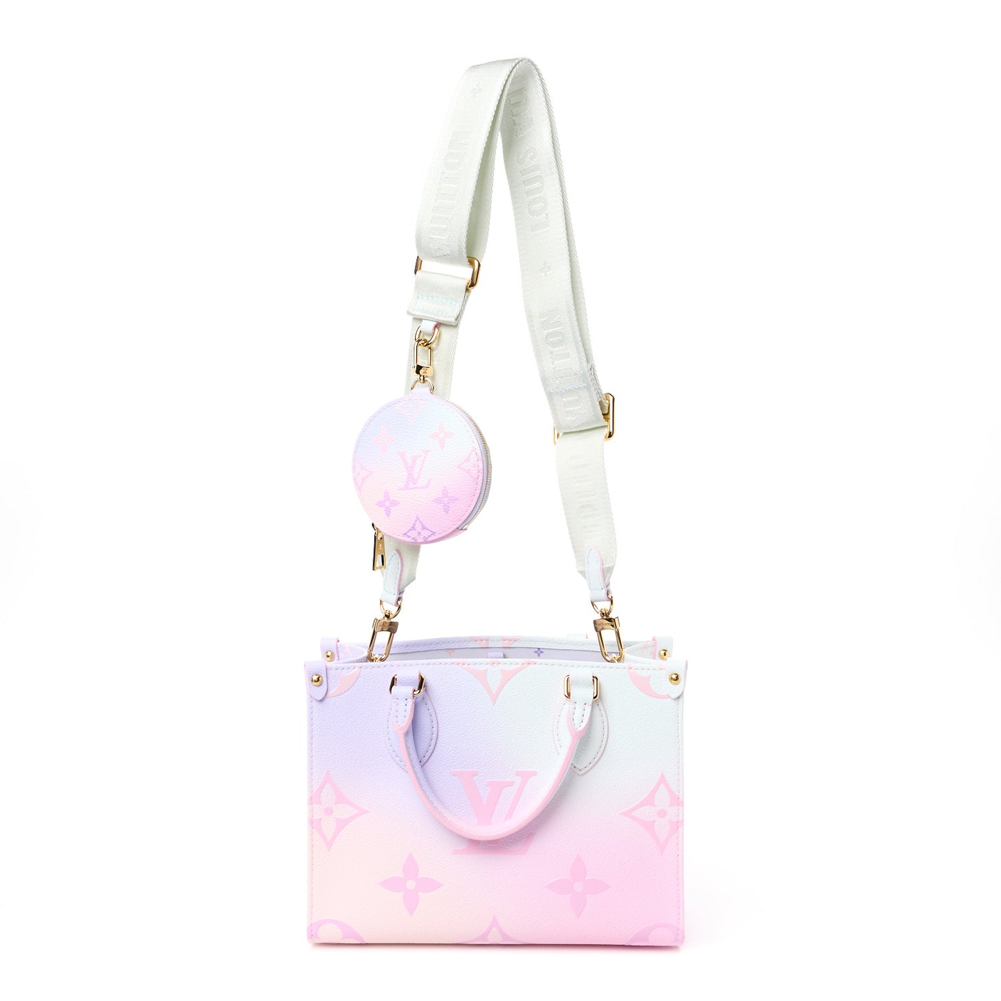 Monogram Giant Spring In The City Onthego PM Sunrise Pastel
