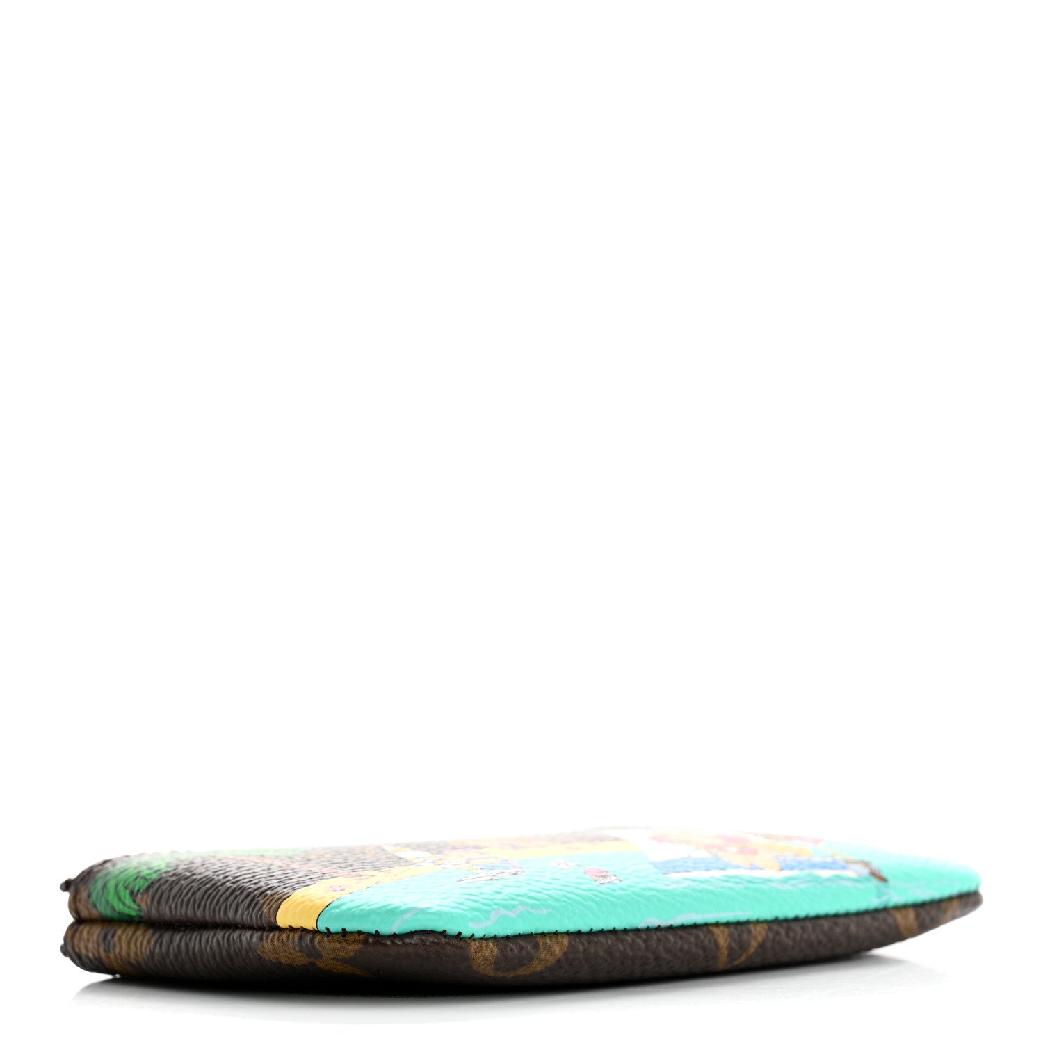 Louis Vuitton Monogram 2023 Christmas Animation Sailing Vivienne Key Pouch Dragonfruit Pink 4 of 10