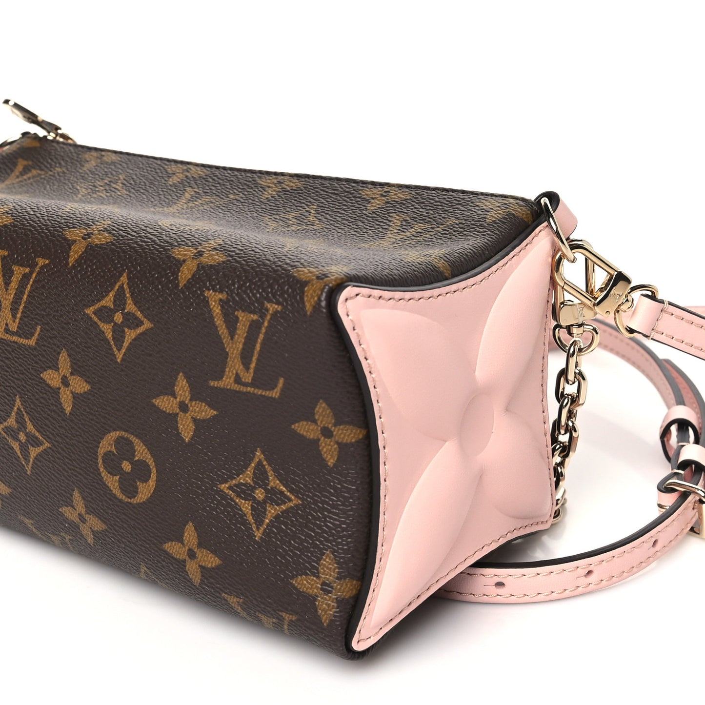 Monogram Bloom Pouch Rose Jasmin