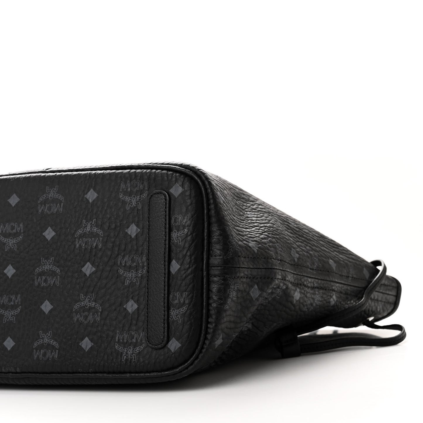 Visetos Medium Liz Reversible Shopper Tote Black