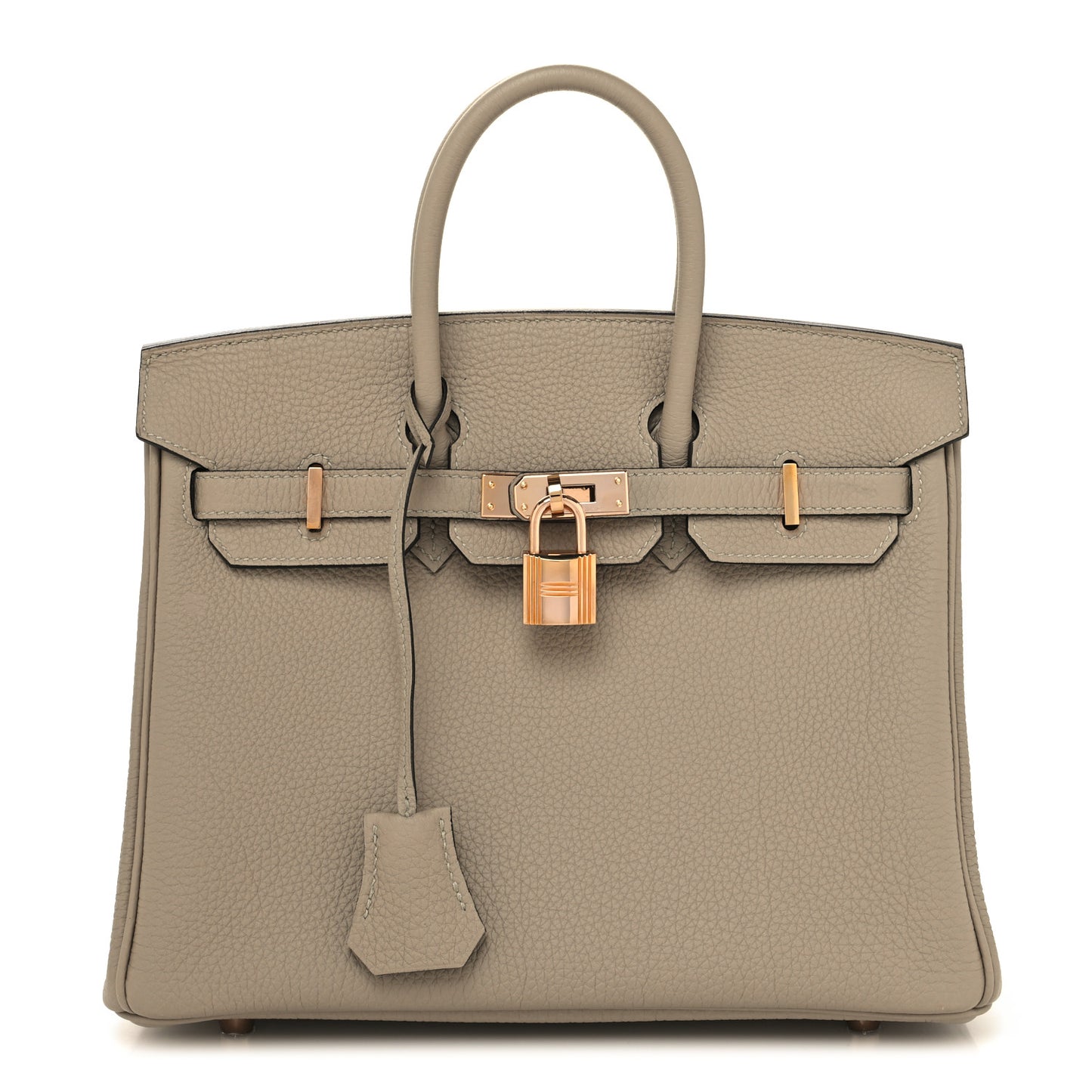 Togo Birkin 25 Gris Tourterelle