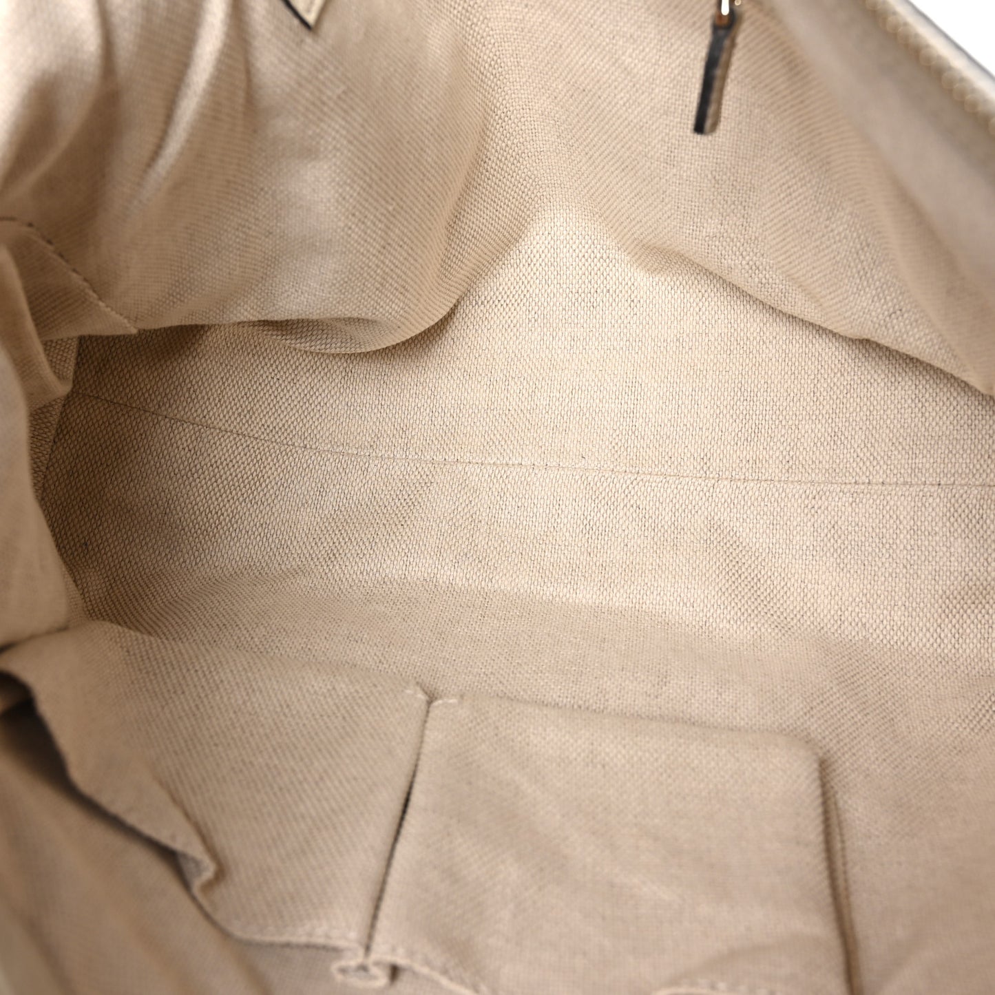 Pebbled Calfskin Small Soho Top Handle Bag Off White