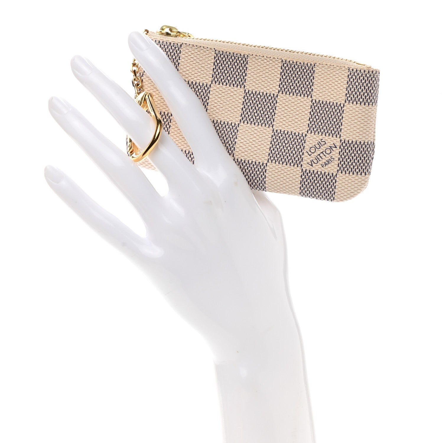 Louis Vuitton Damier Azur Key Pouch 2 of 8
