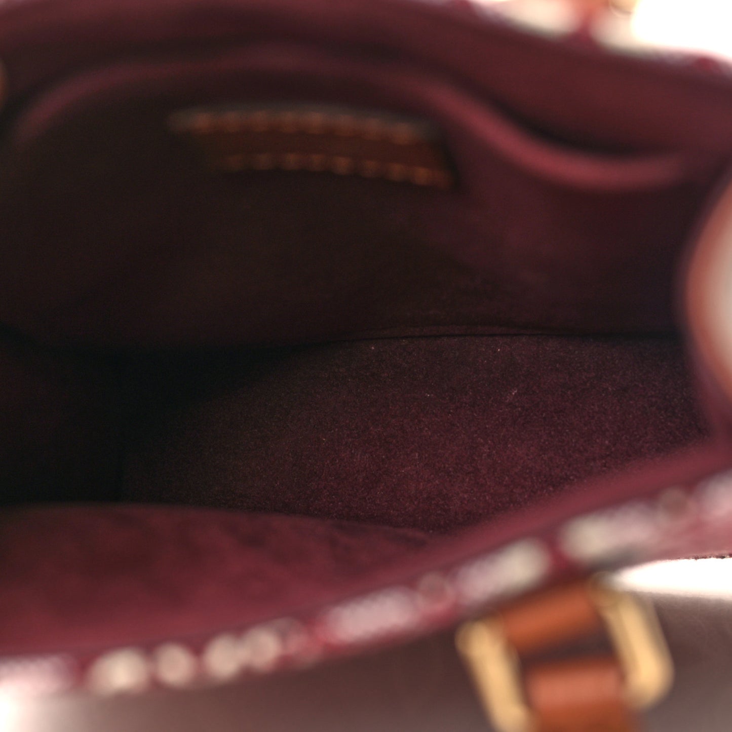 Jacquard Since 1854 Petit Sac Plat Bordeaux