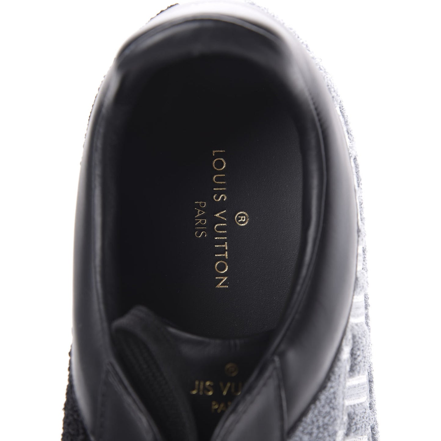 Calfskin Luxembourg Sneakers 10 Black Grey