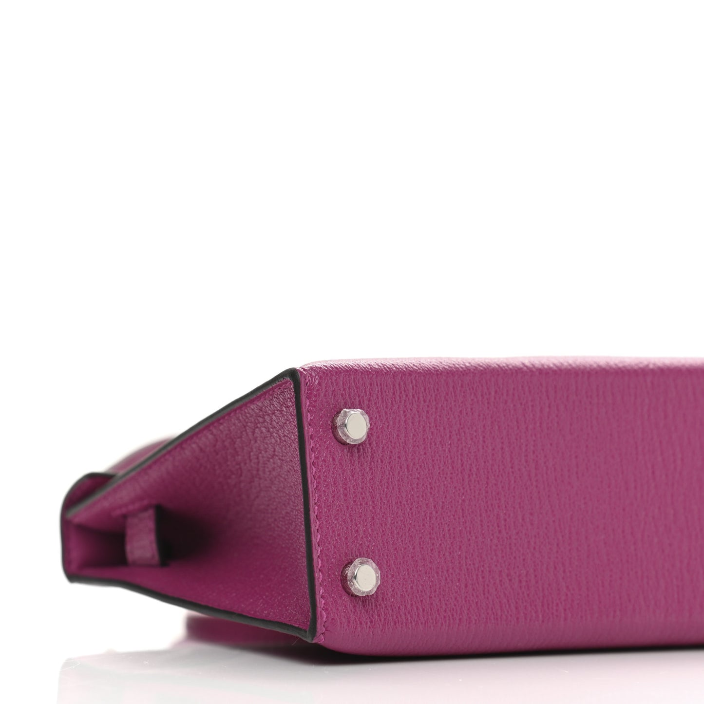 Chevre Mysore Mini Kelly Sellier 20 Rose Pourpre