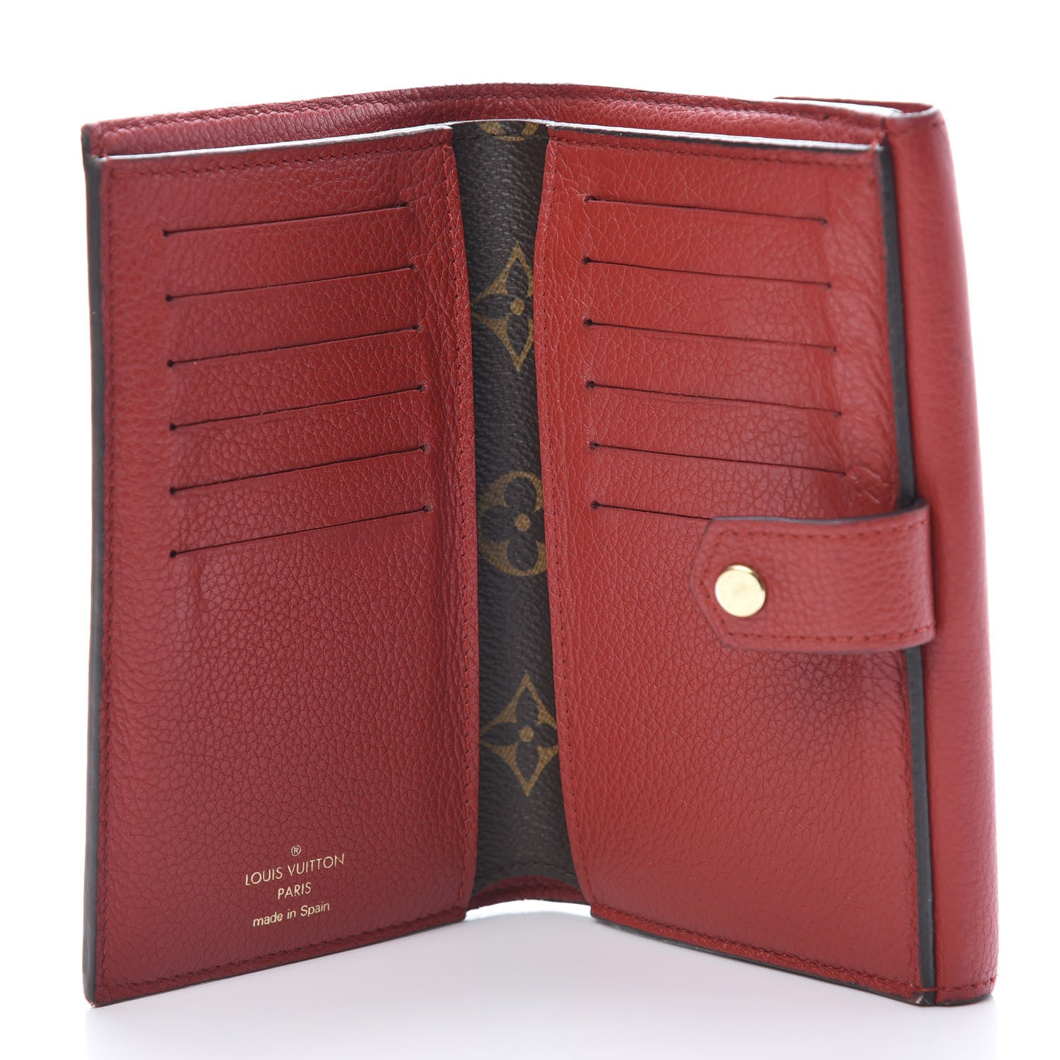 Louis Vuitton Monogram Pallas Compact Wallet Cherry 5 of 15