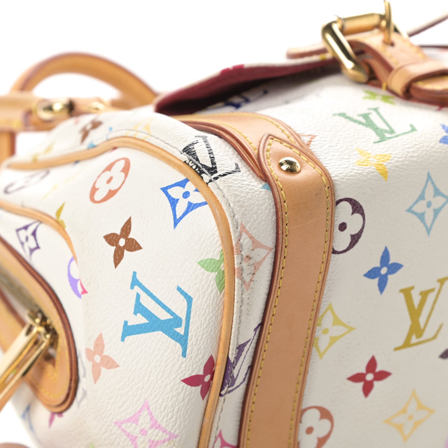 Monogram Multicolor Priscilla White