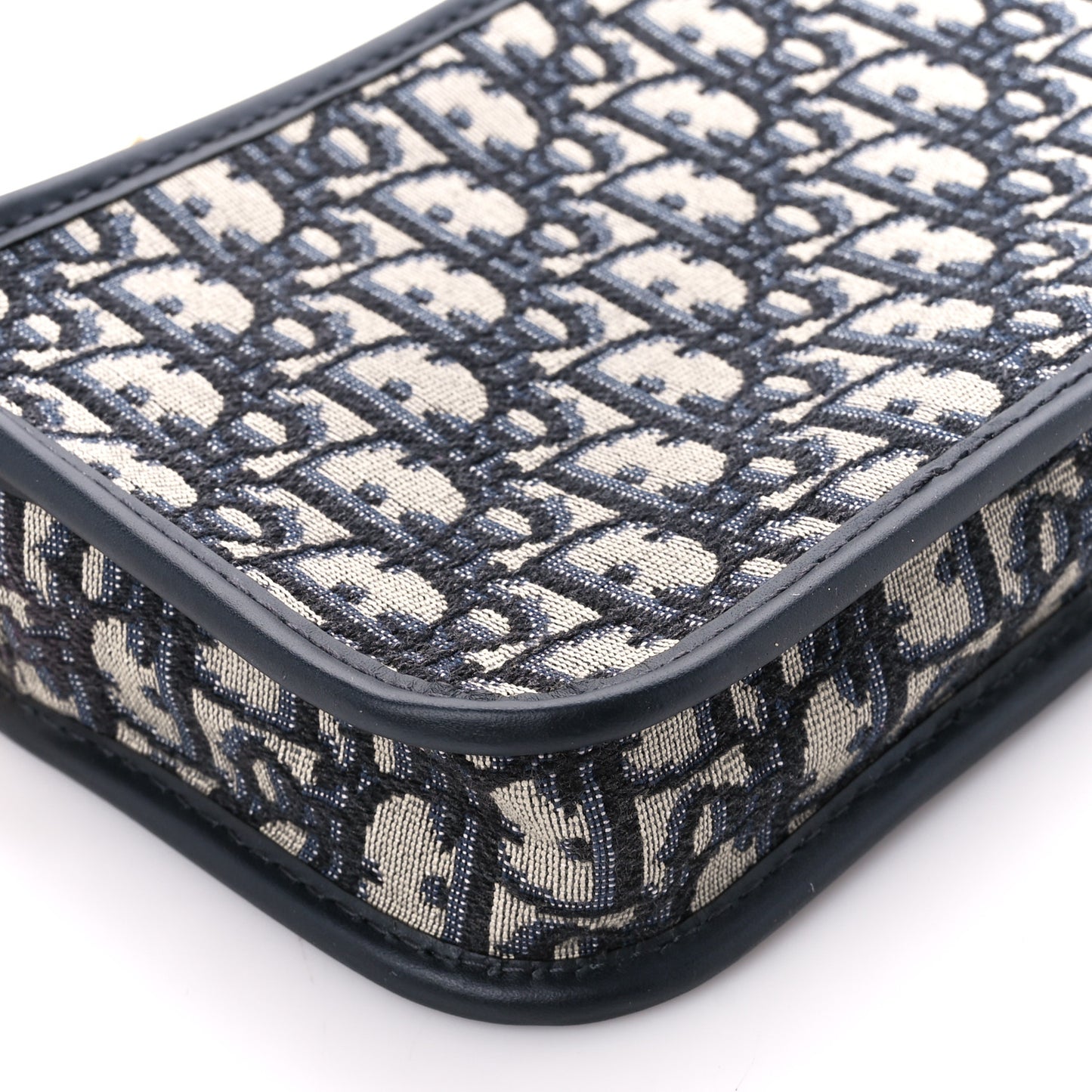 Oblique Diorquake Clutch Blue