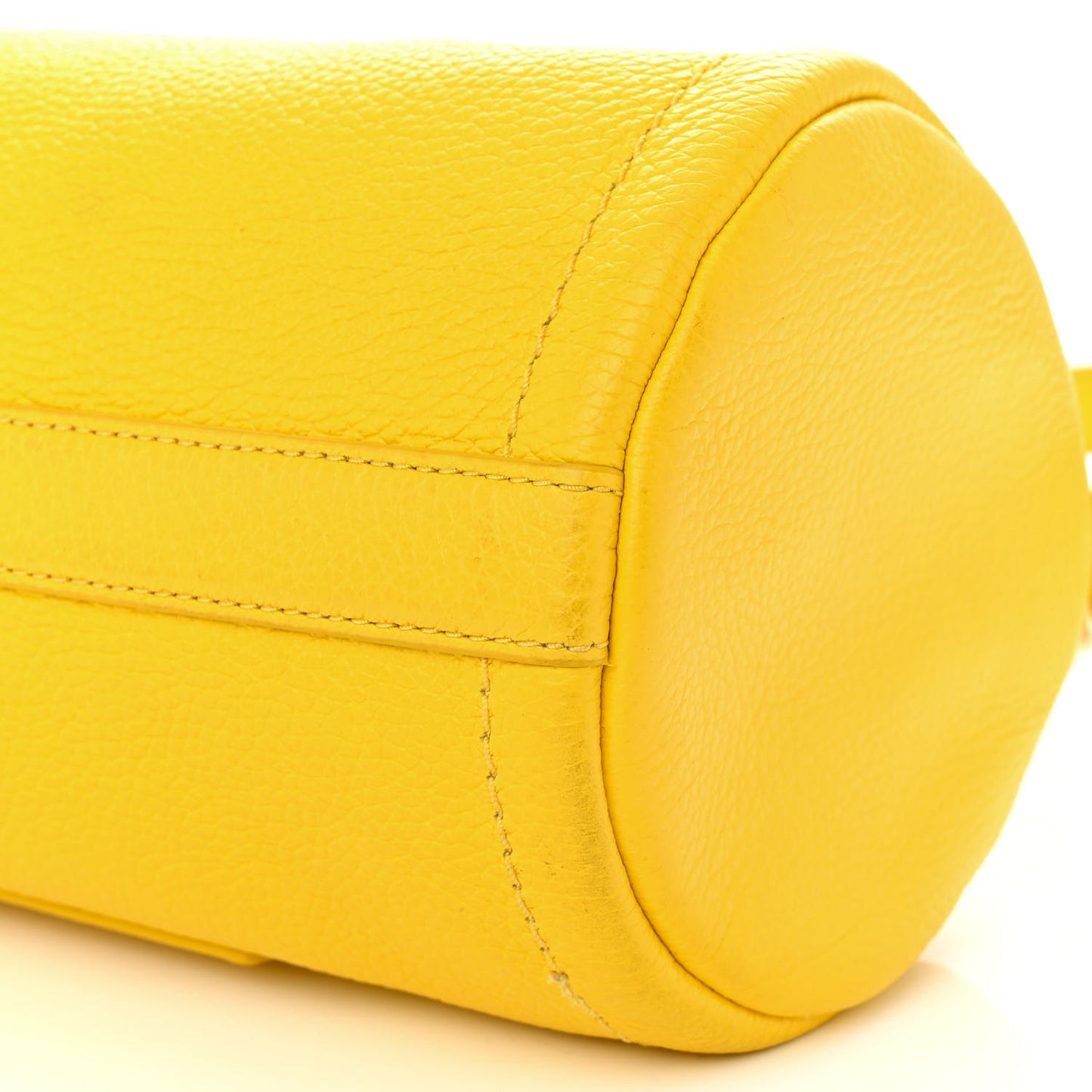 Calfskin The Duffle Bag Yellow