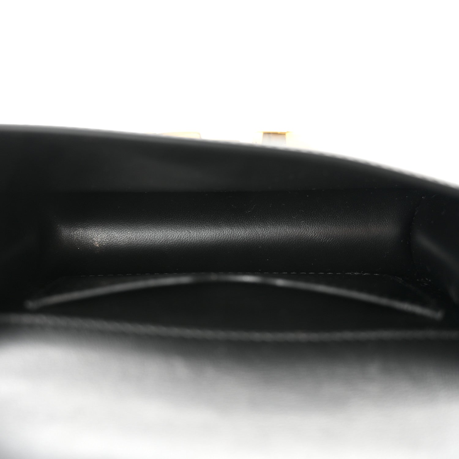 Christian Dior Smooth Calfskin Micro 30 Montaigne Flap Bag Black 5 of 10