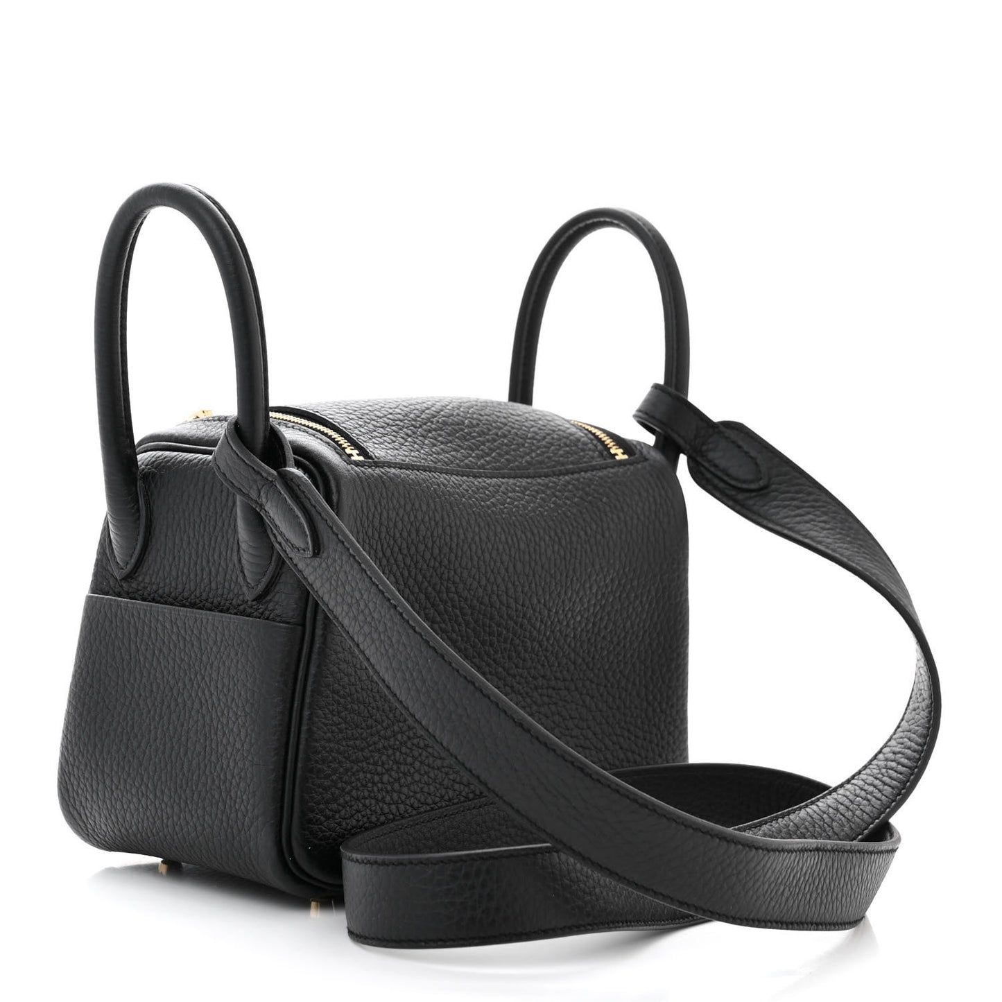 Taurillon Clemence Mini Lindy 20 Black