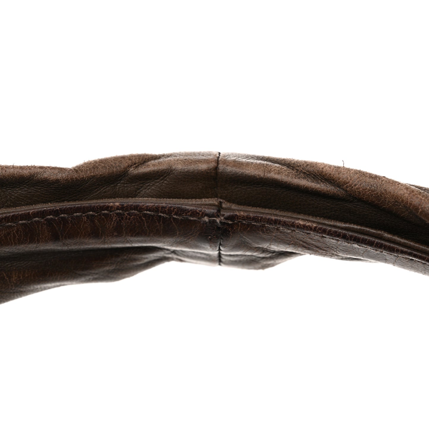Nappa Intrecciato Medium Veneta Hobo Ebano