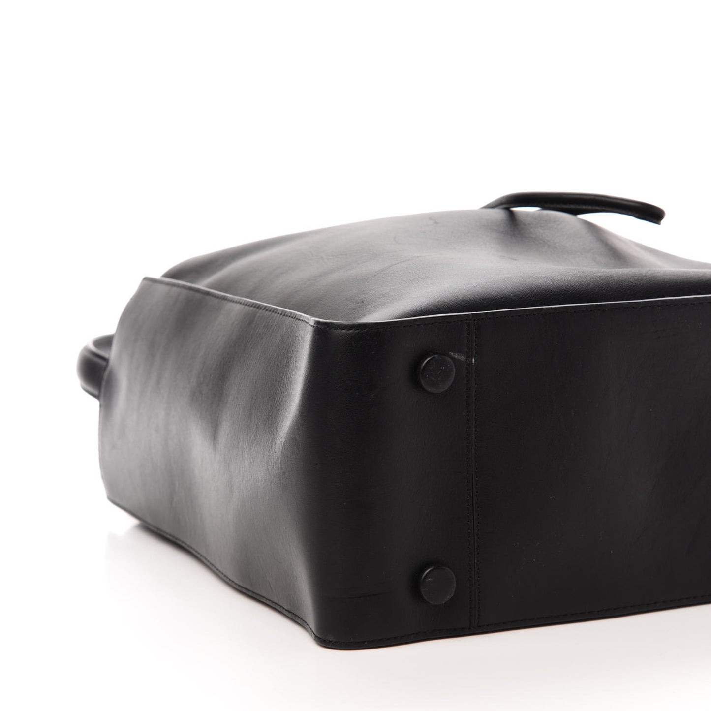 3.1 Smooth Calfskin Large Soleil Bucket Bag Black