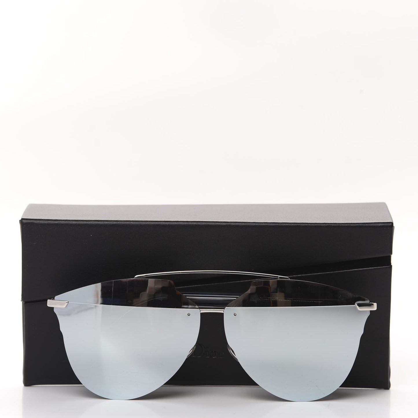 Reflected Prism Sunglasses Silver