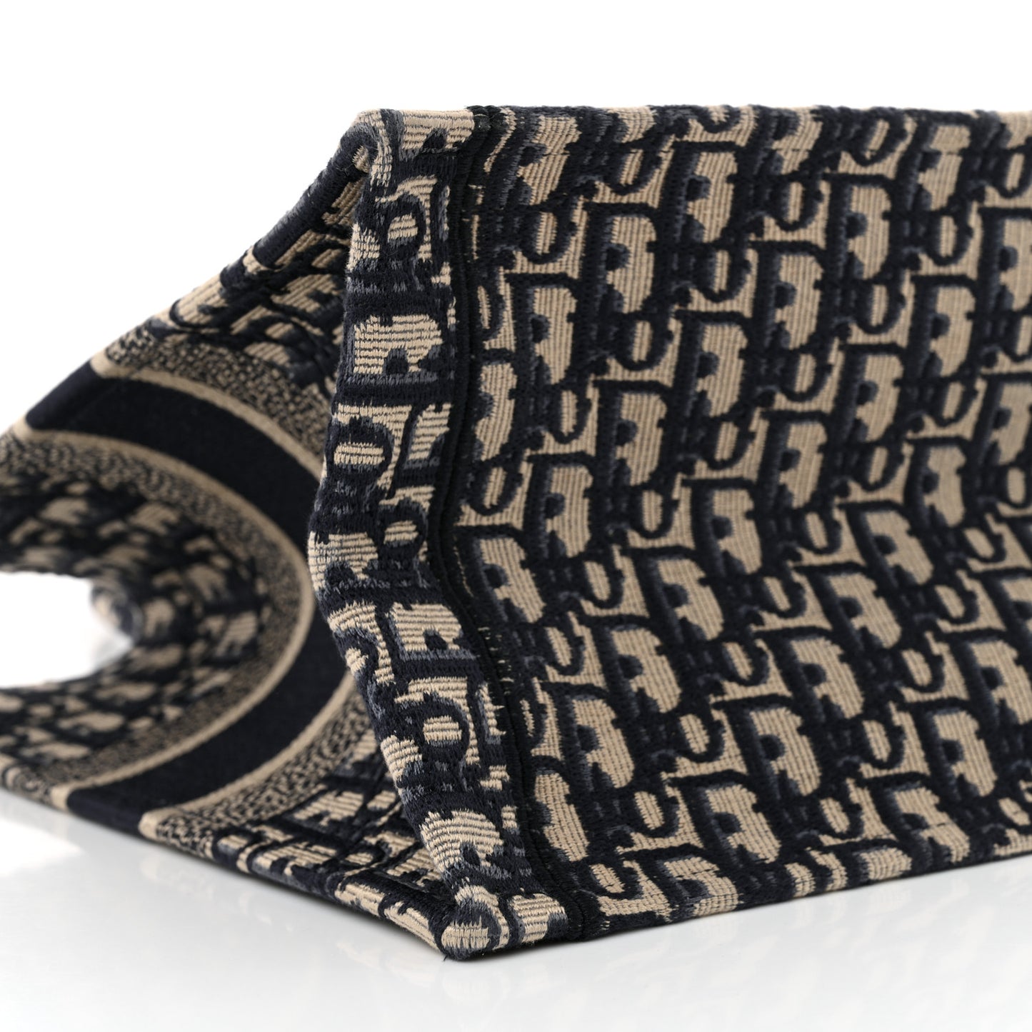 Oblique Medium Book Tote Blue Multicolor