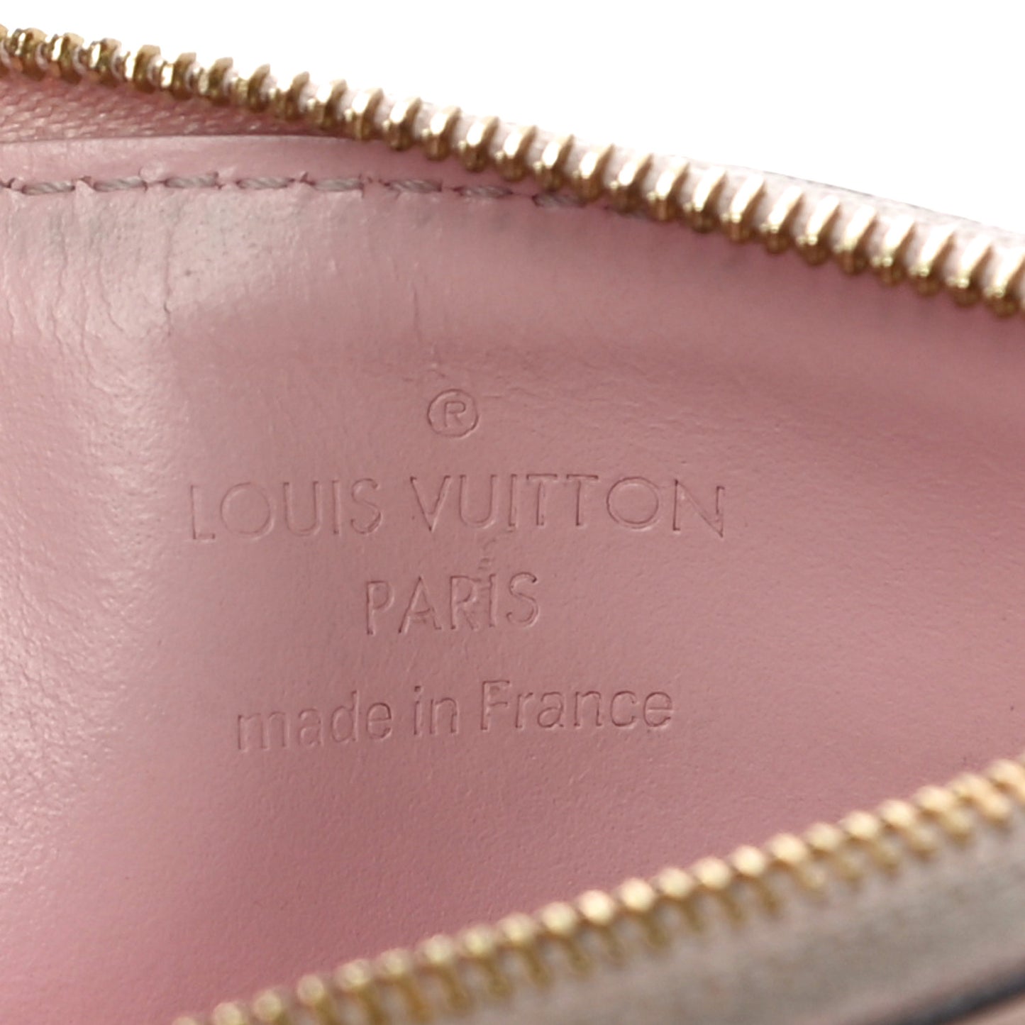 Vernis Key Pouch Rose Ballerine