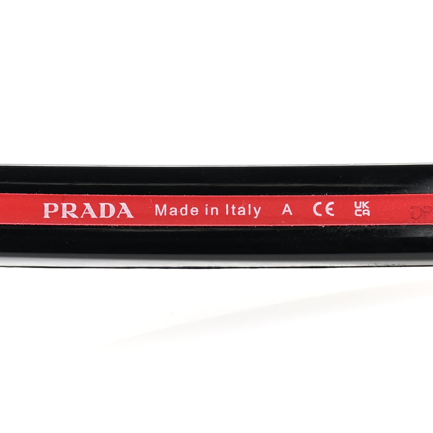 Prada Metal Rubber Linea Rossa Sport Sunglasses SPS 07Y Black 5 of 8