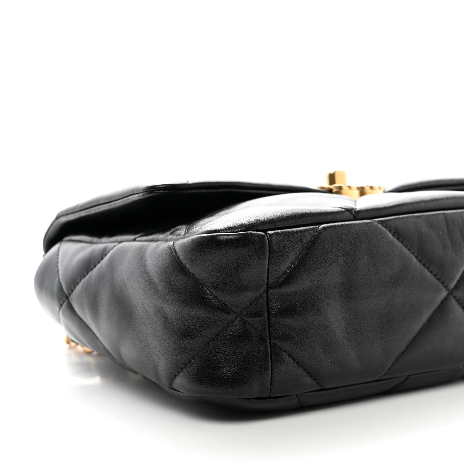 Chanel Lambskin Quilted Medium Chanel 19 Flap Black 10 of 11