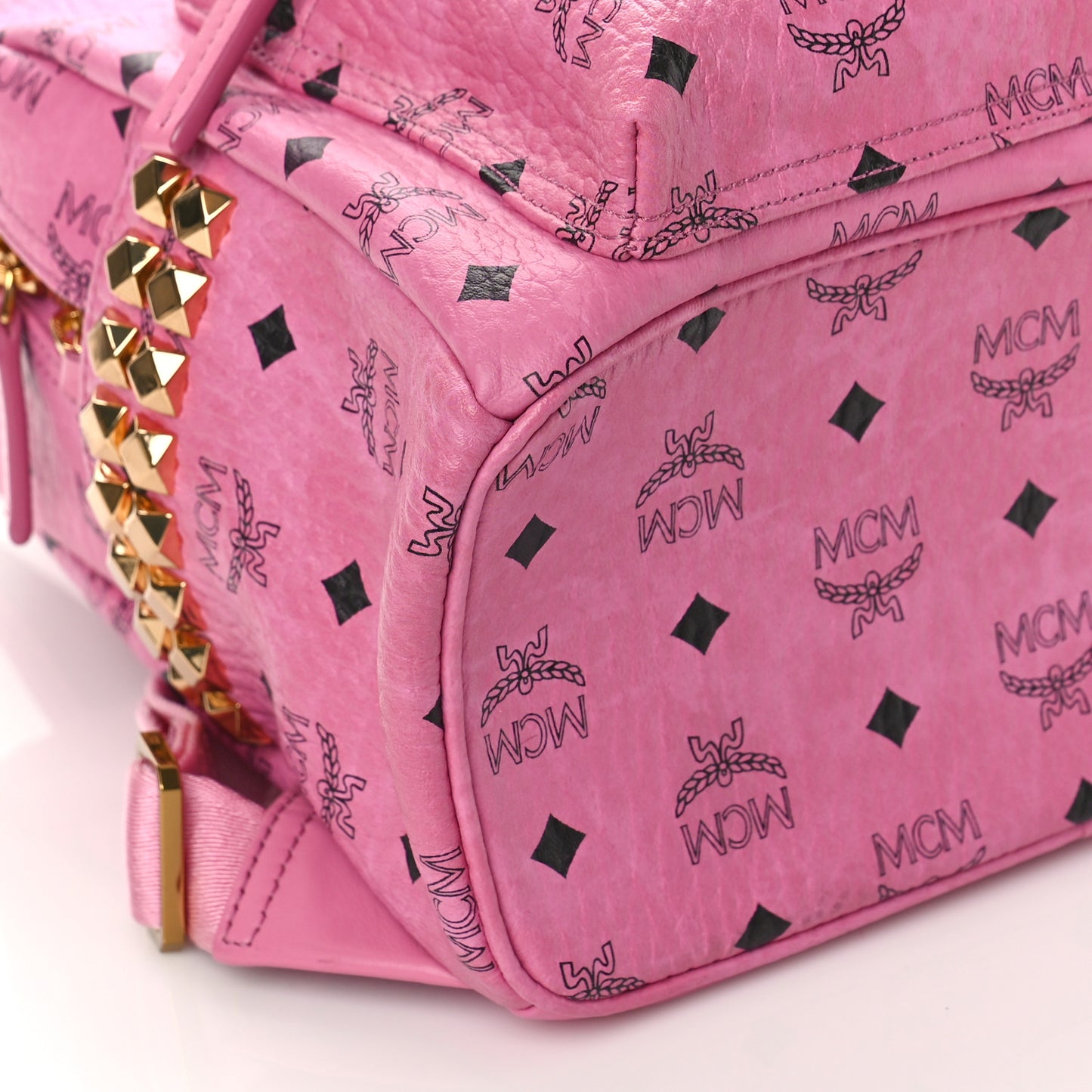 Visetos Small Side Stud Stark Backpack Pink