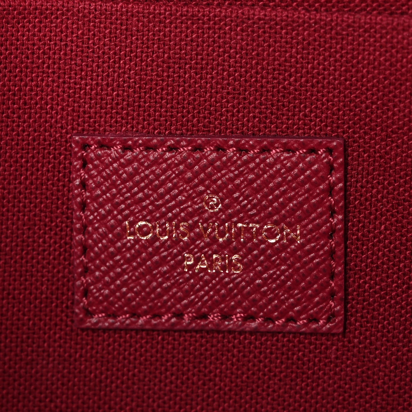 Monogram Pochette Felicie Chain Wallet Fuchsia