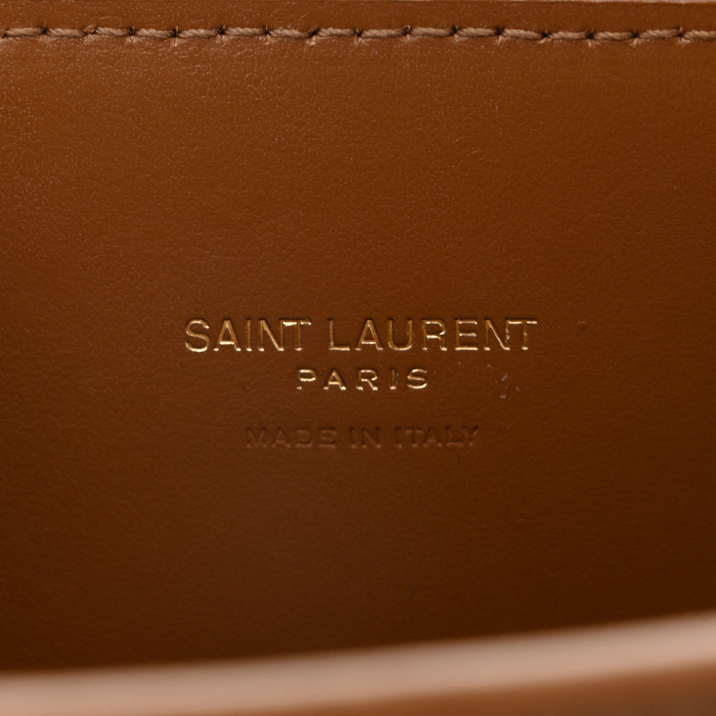 Grained Calfskin Nano Sac De Jour Cinnamon