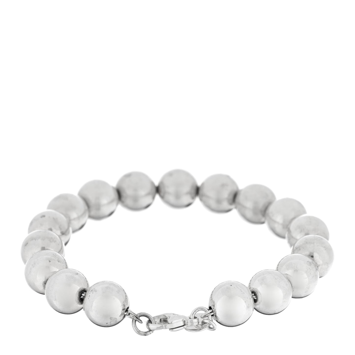 Sterling Silver 10mm Hardwear Ball Bracelet
