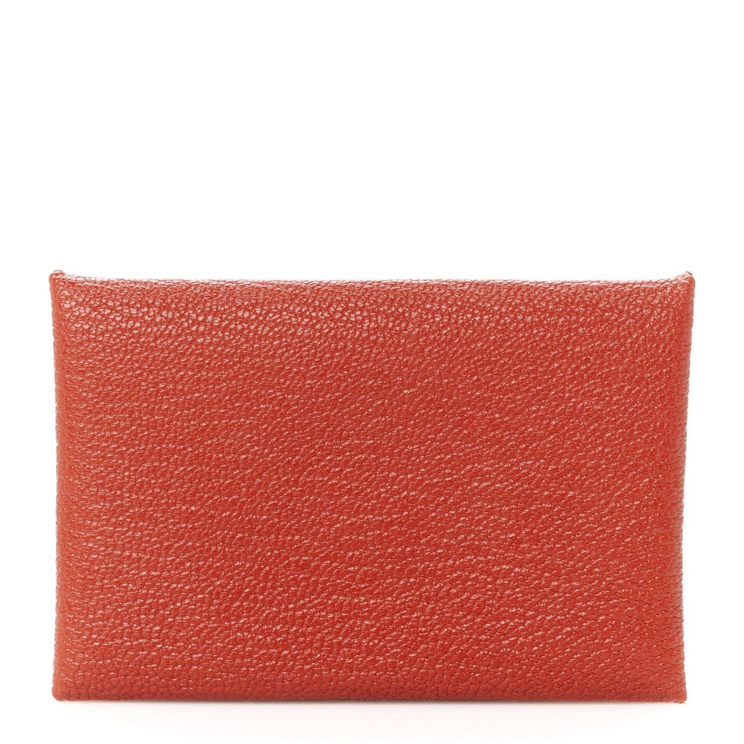 Hermes Chevre Mysore Calvi Card Case Sienne 1 of 8