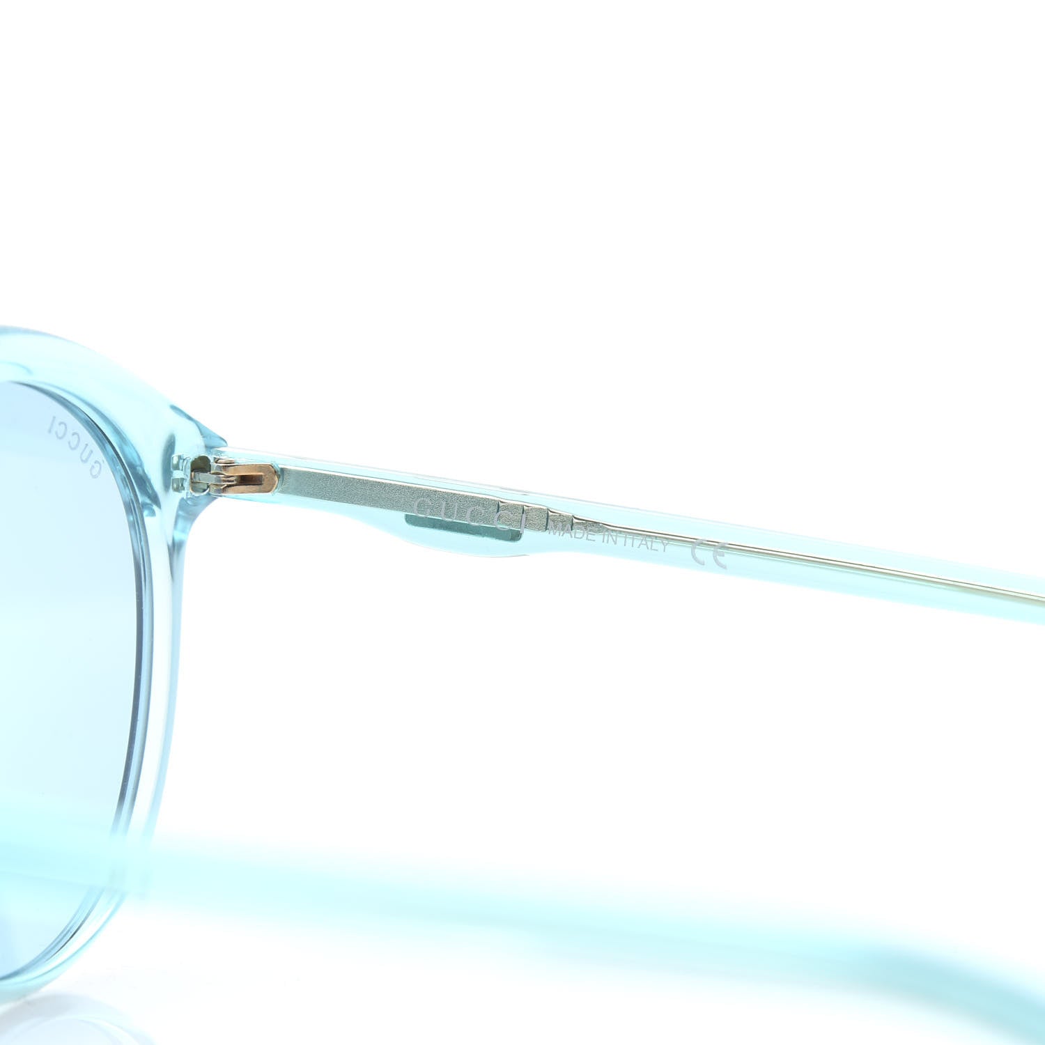Gucci Acetate Sunglasses GG0257S Blue 5 of 8
