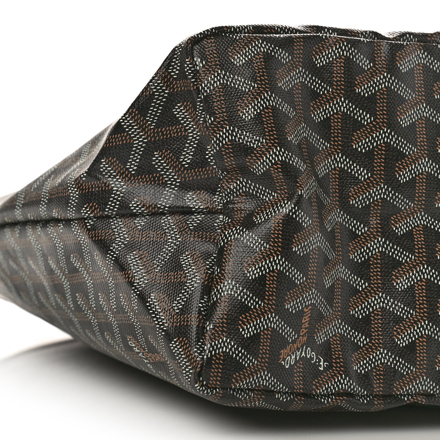 Goyardine Saint Louis PM Black Gold