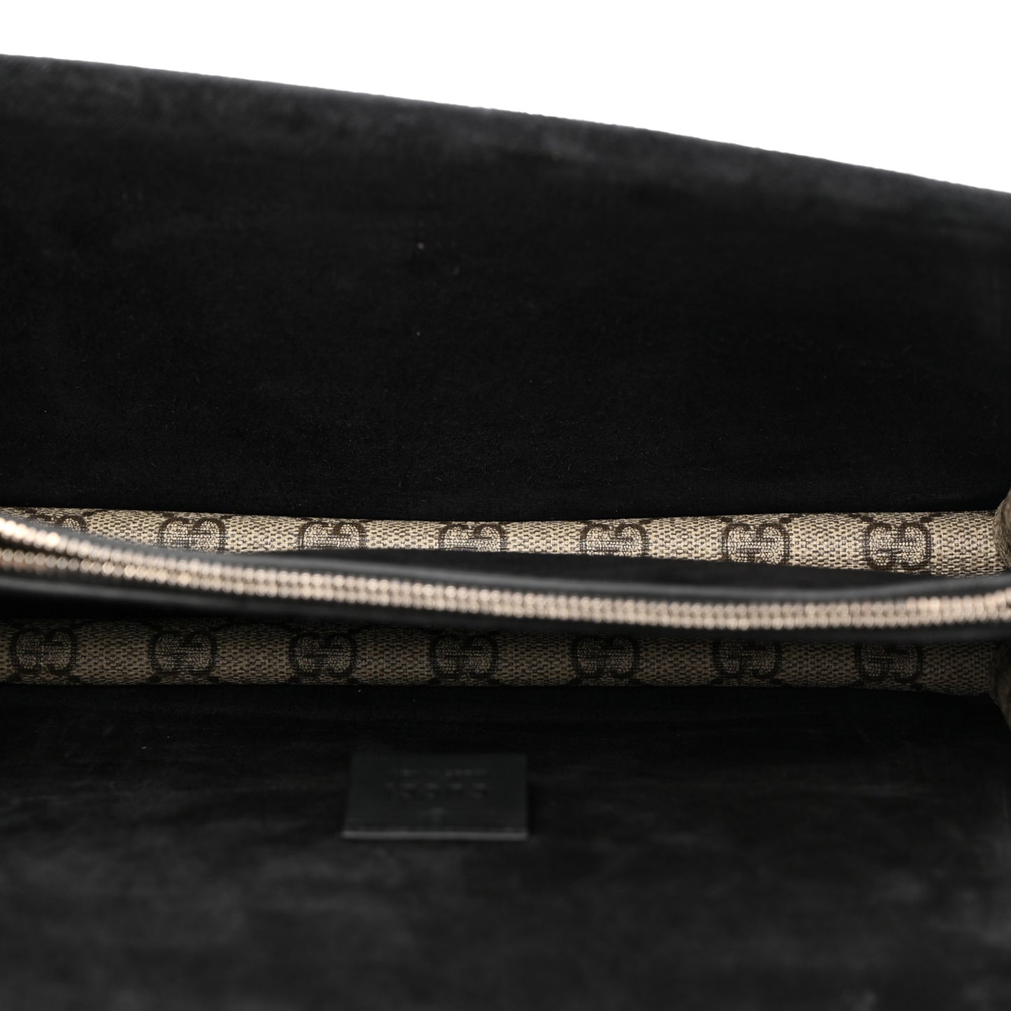 GG Supreme Monogram Small Dionysus Shoulder Bag Black