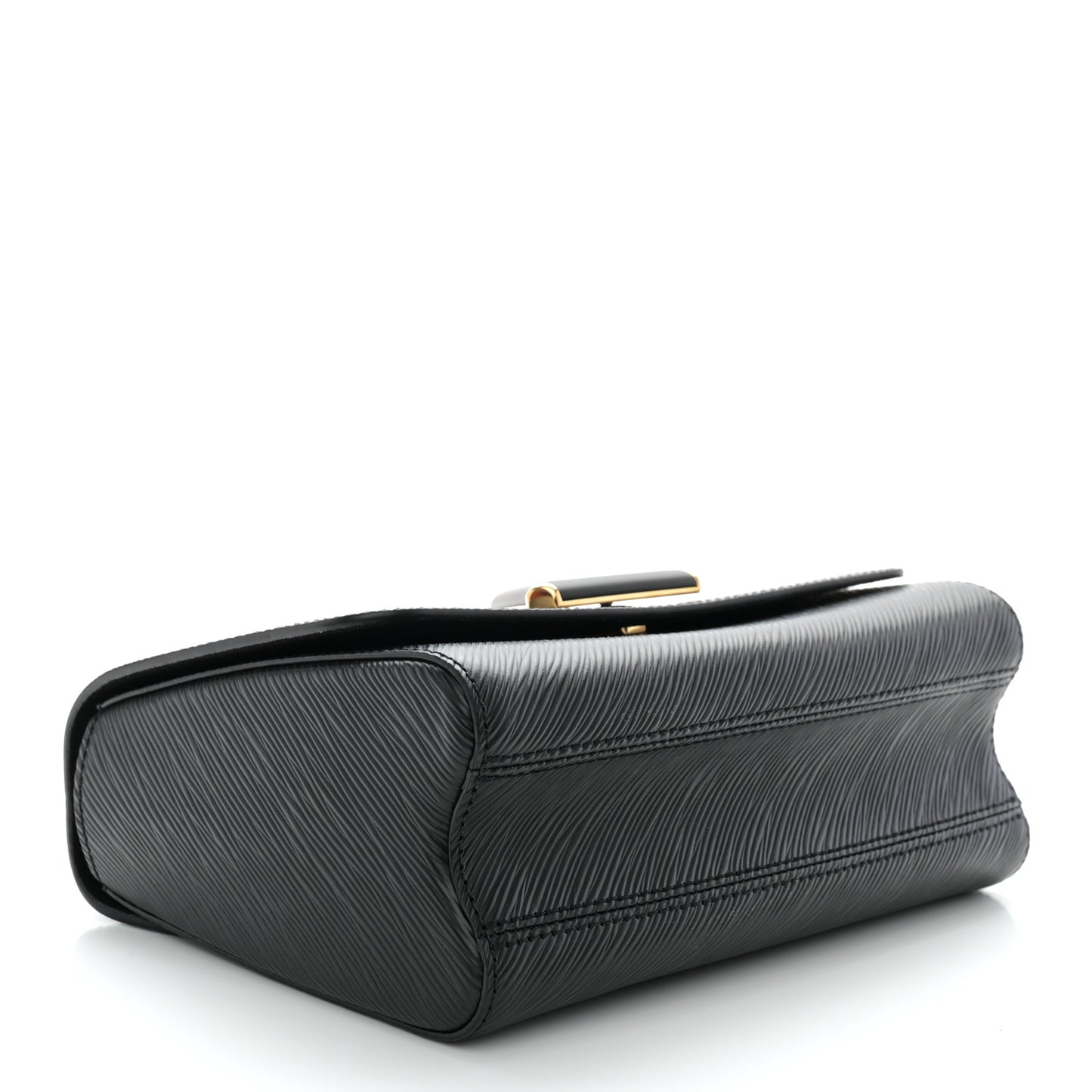 Epi Twist Shoulder Bag MM Matte Black