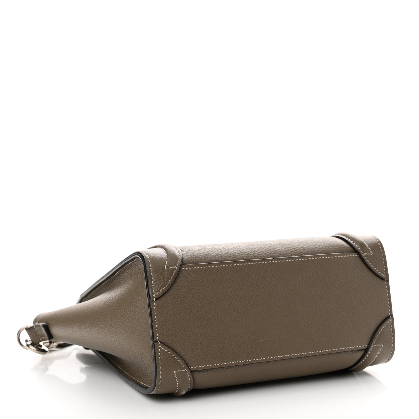Drummed Calfskin Nano Luggage Souris