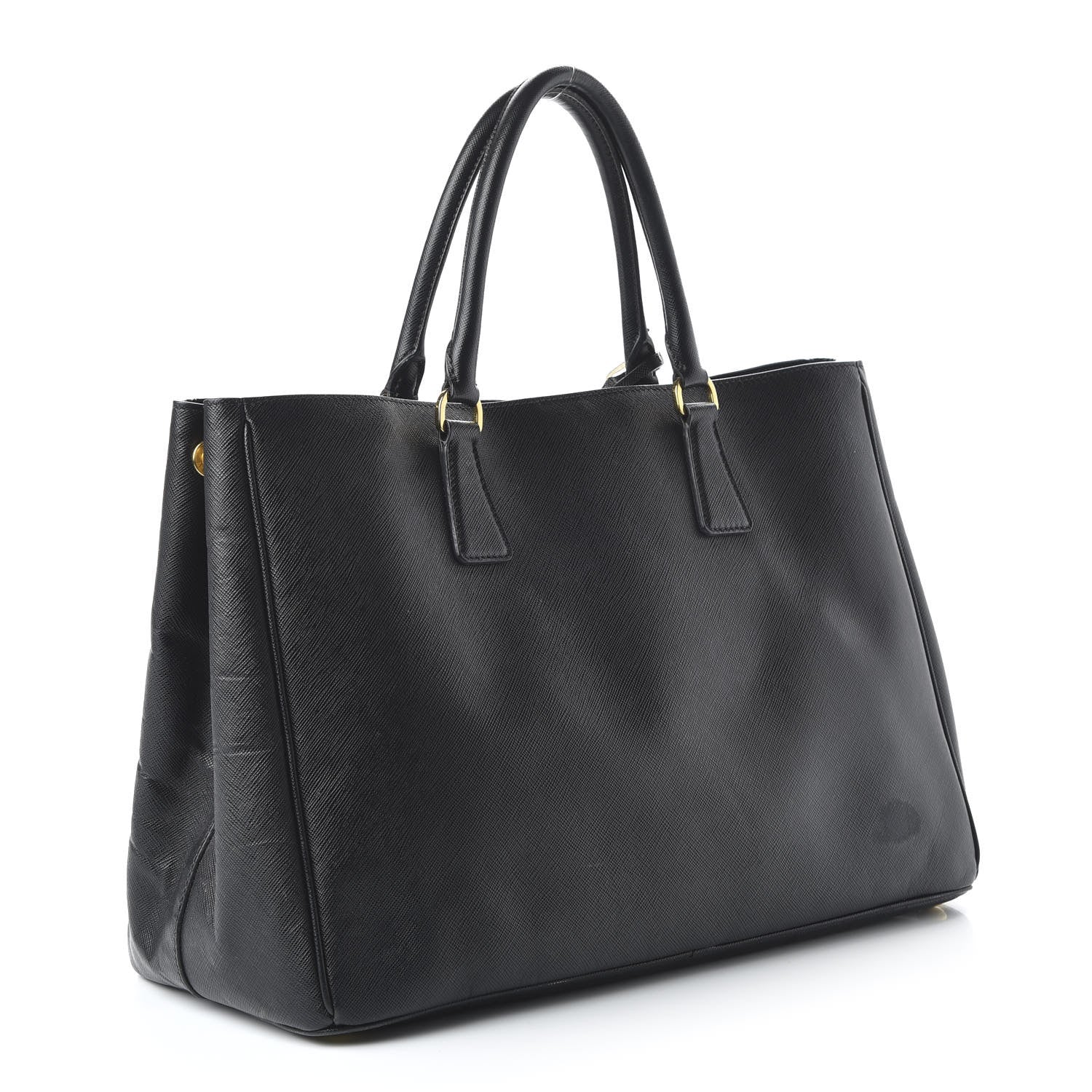 Prada Saffiano Lux Large Tote Black 3 of 11