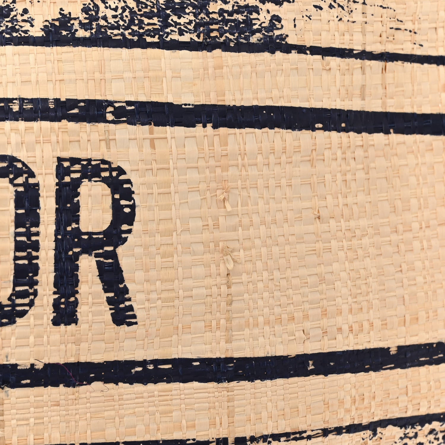 Christian Dior Straw Dioriviera Tote Beige 10 of 12