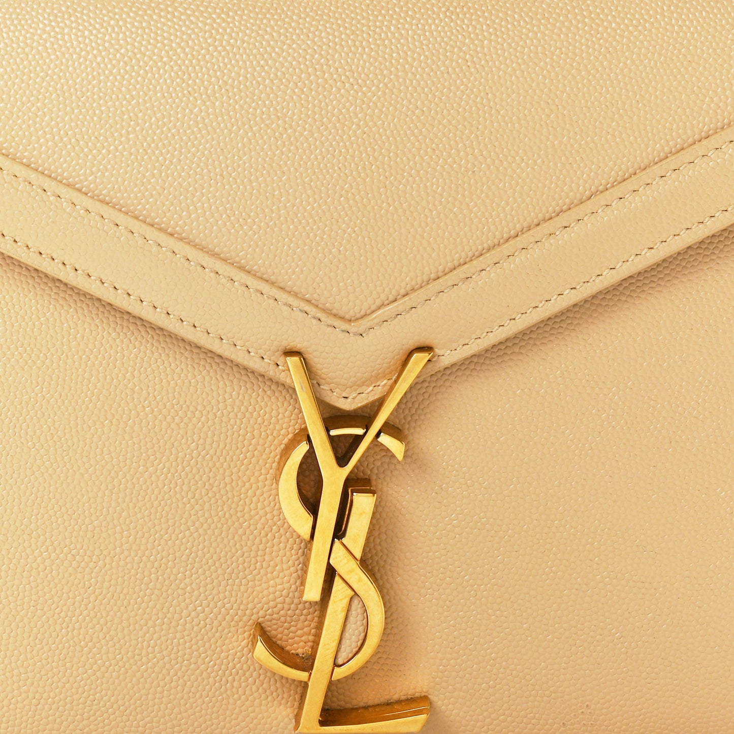 Grain de Poudre Mini Classic Monogram Cassandra Top Handle Beige