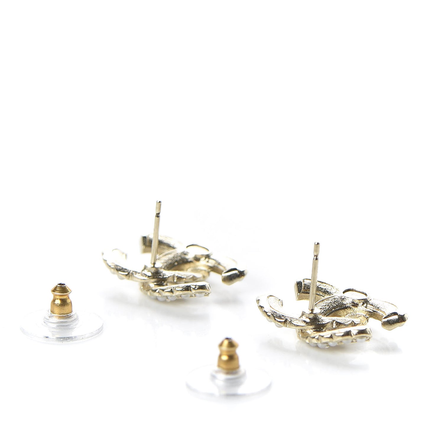 Pearl Queen of France CC Earrings Gold