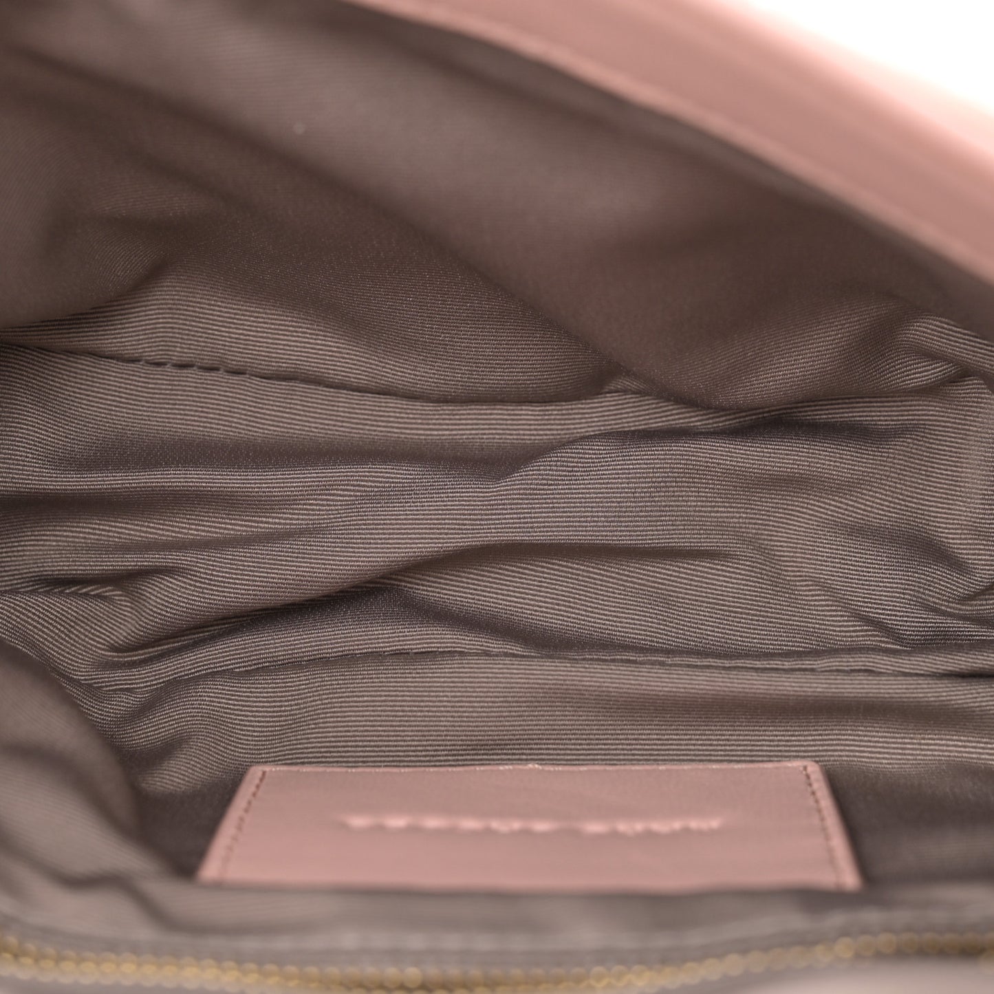 Lambskin Quilted J Marc Mini Shoulder Bag Rose