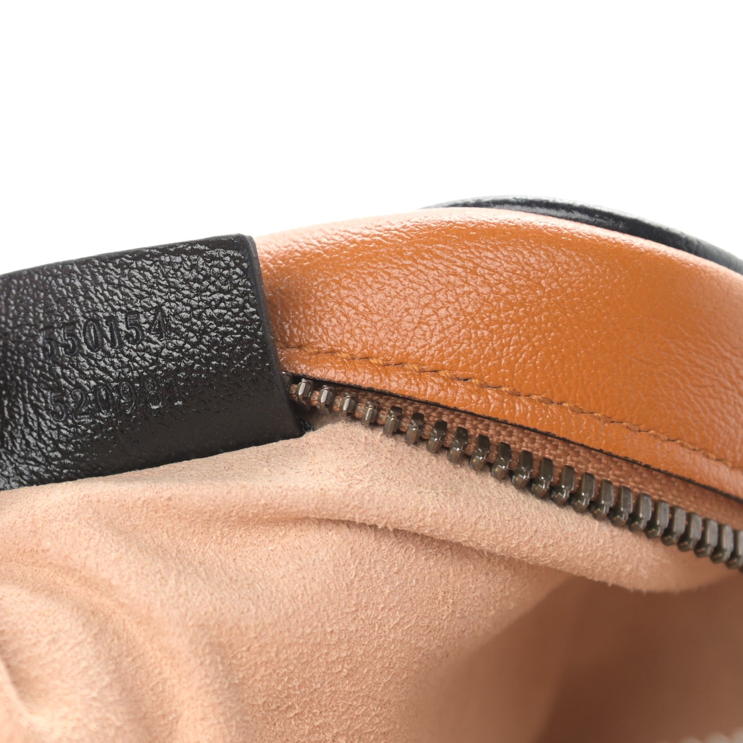 Azalea Calfskin Matelasse Diagonal Mini Torchon GG Marmont Round Shoulder Bag Cognac Black