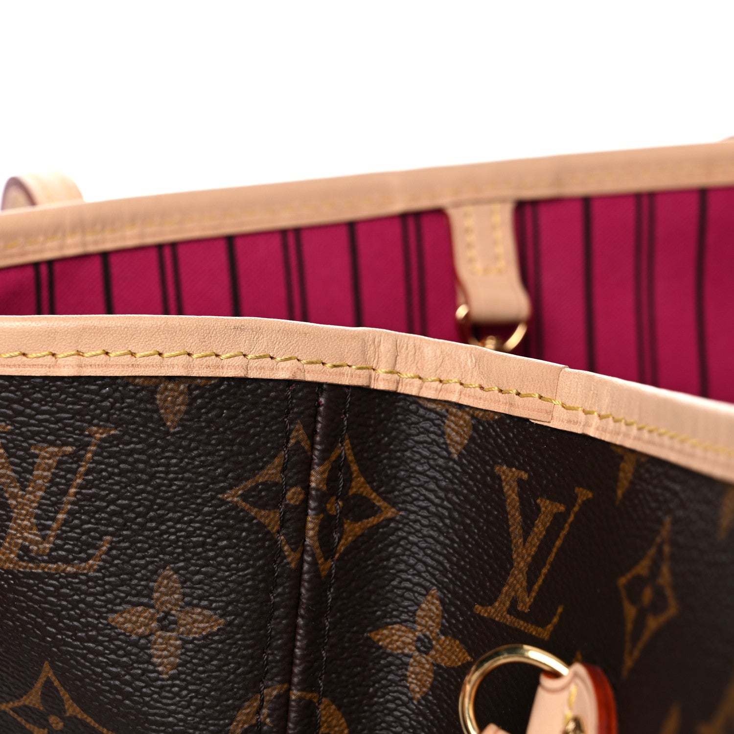 Louis Vuitton Monogram Neo Neverfull MM Fuchsia 14 of 17