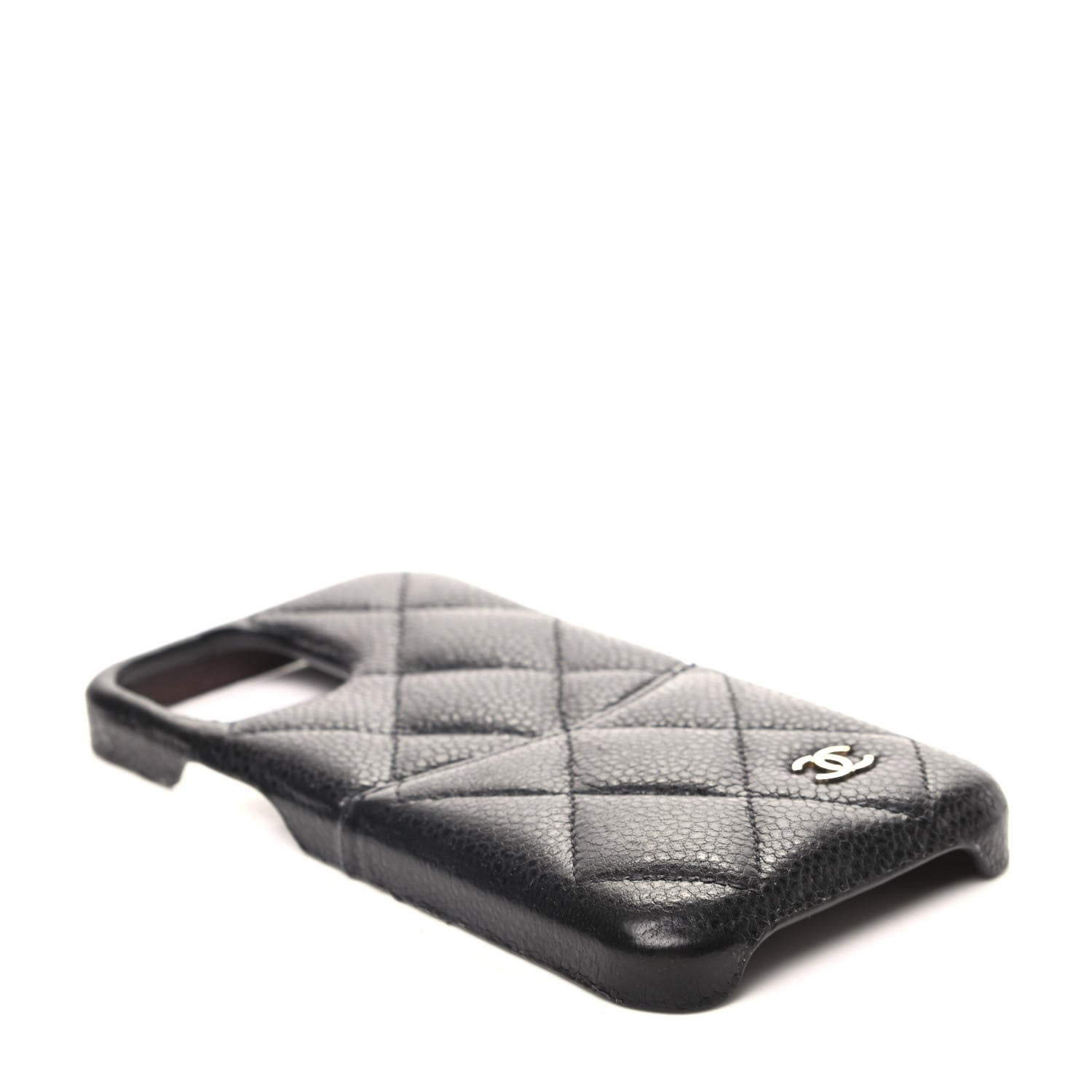 Chanel Caviar Quilted iPhone XI Pro Case Black 4 of 5