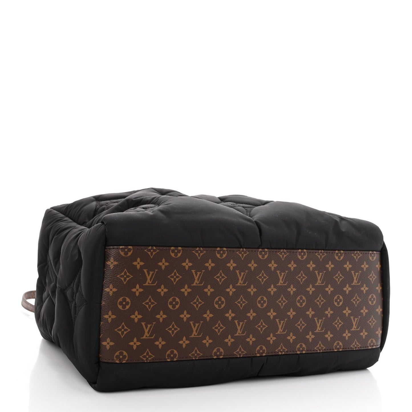 Econyl Monogram Pillow Giant Onthego MM Black