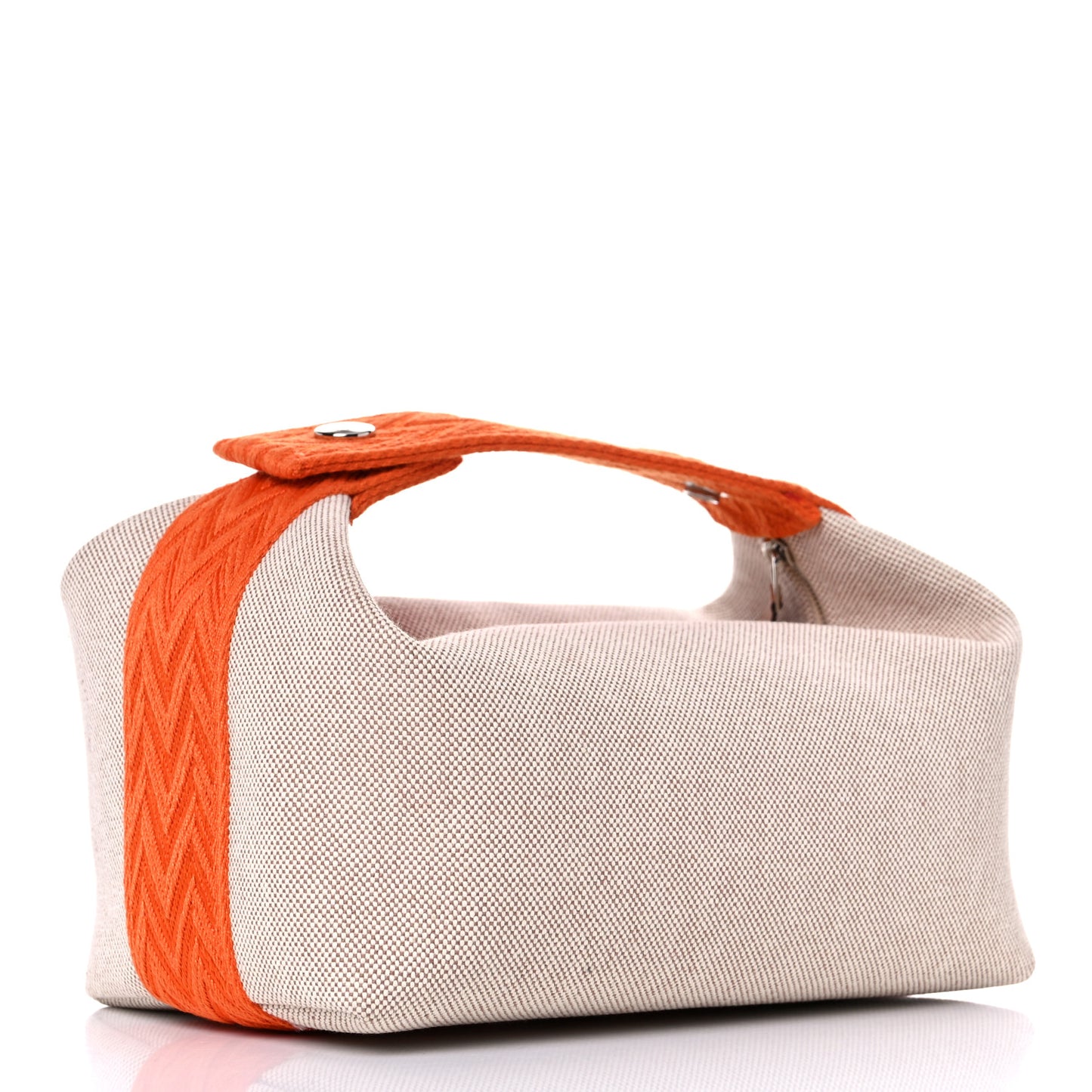 Canvas Small Bride-A-Brac Pouch Natural Orange